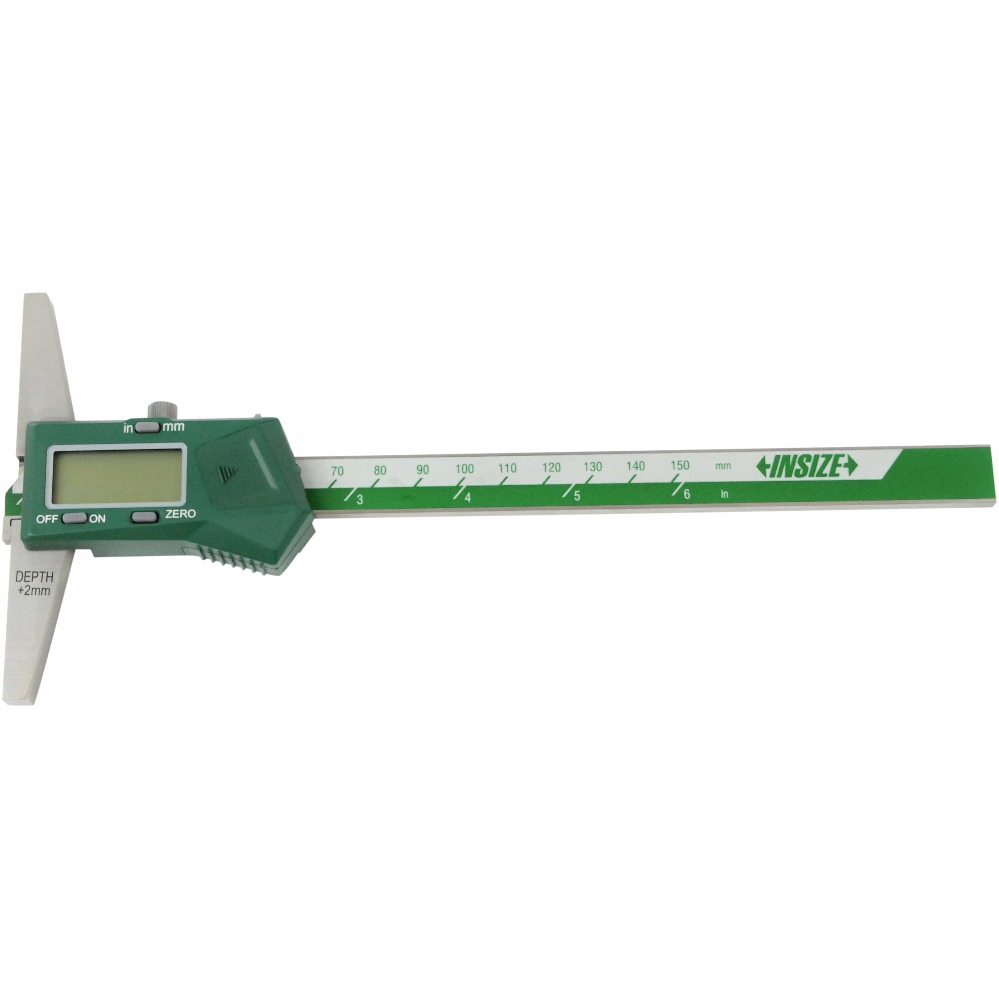 INSIZE MEASURING EQUIPMENT Insize Digital Hook Depth Gauge 0-150mm / 0-6" Range Series 1142-150A