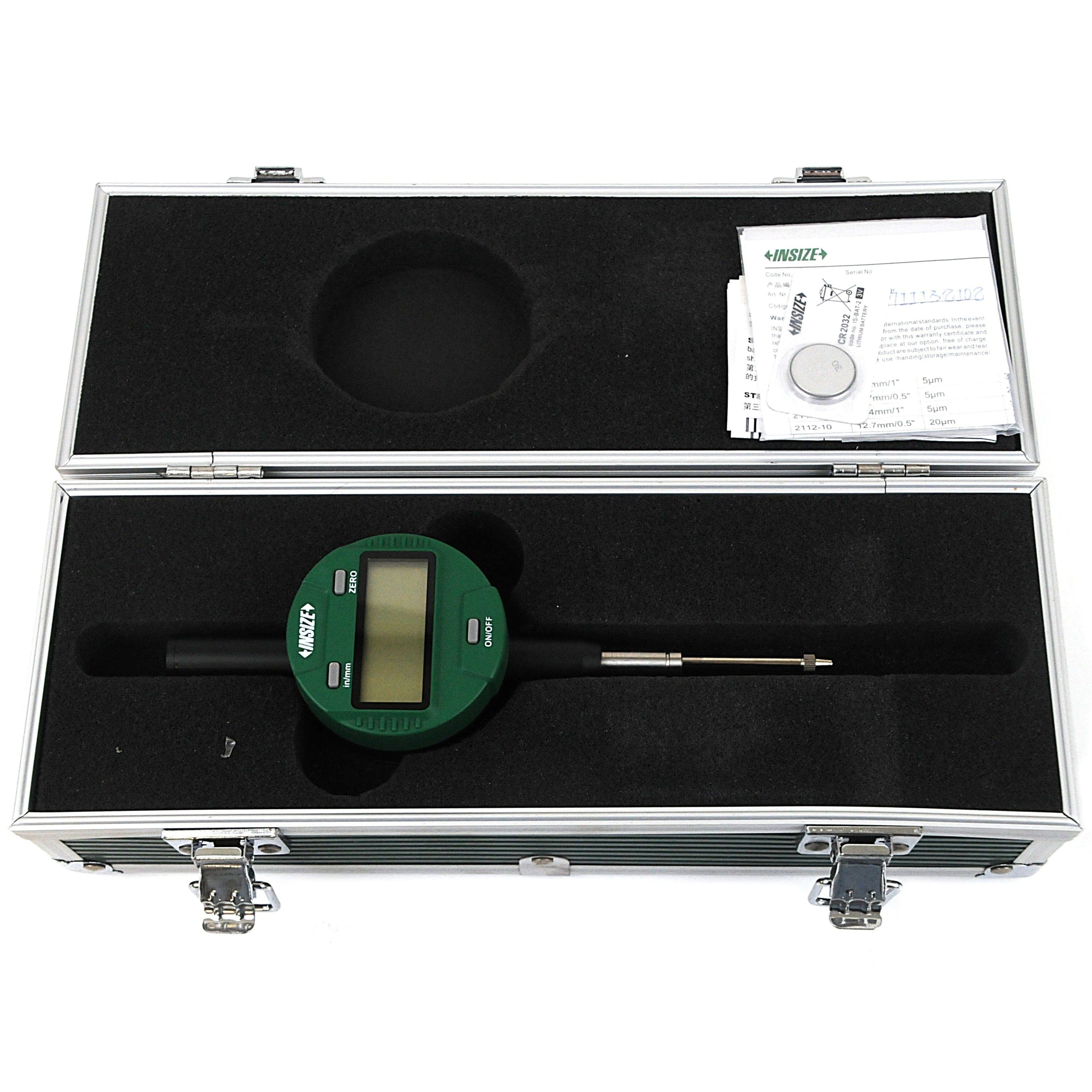 INSIZE Measuring Equipment Insize Digital Indicator 25.4mm/1" Range Series 2112-251