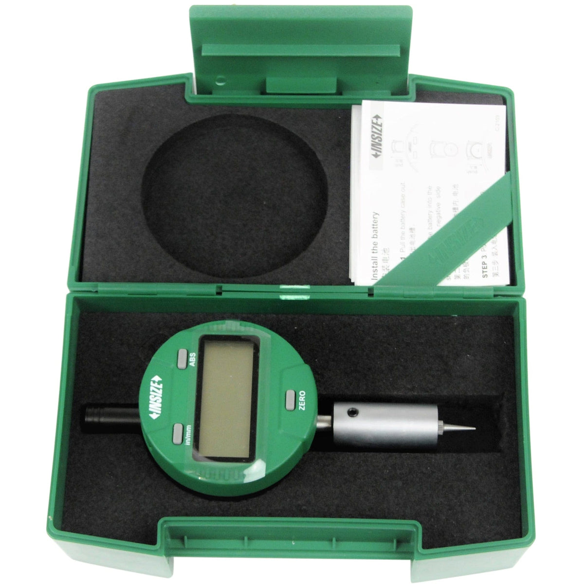 INSIZE Measuring Equipment Insize Digital Mini Short Base Depth Gauge 0-12.7mm/0-0.5" Range Series 2142-101