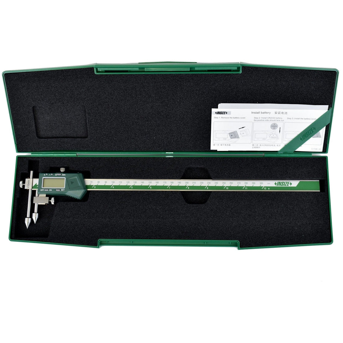 INSIZE Measuring Equipment Insize Digital Offset Caliper 10-300mm Range Series 1192-300A