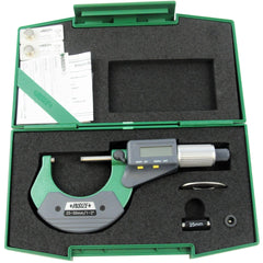 INSIZE Measuring Equipment Insize Digital Outside Micrometer 25-50mm/1-2" Range Series 3109-50A