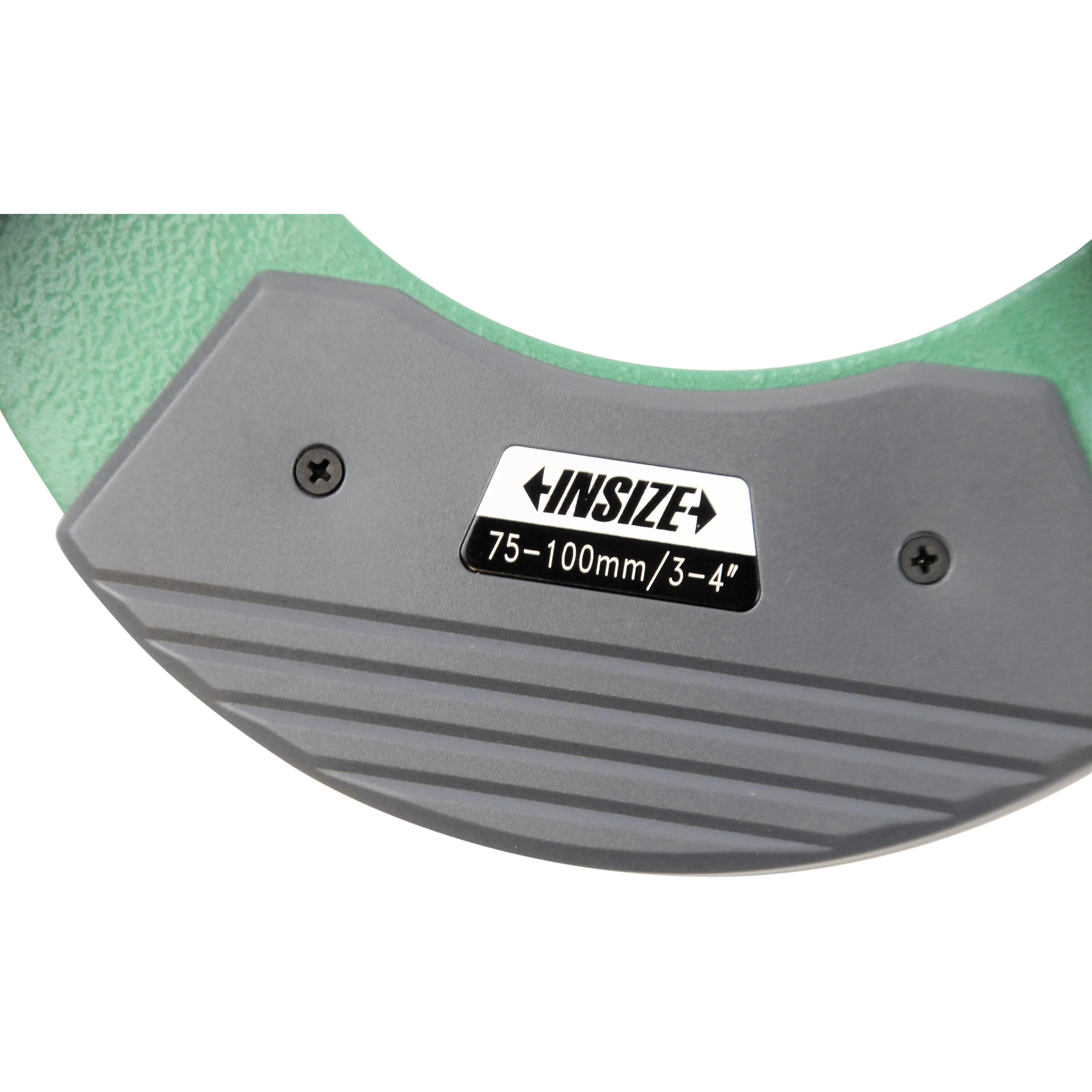 INSIZE Measuring Equipment Insize Digital Outside Micrometer 75-100mm/3-4" Range Series 3109-100A