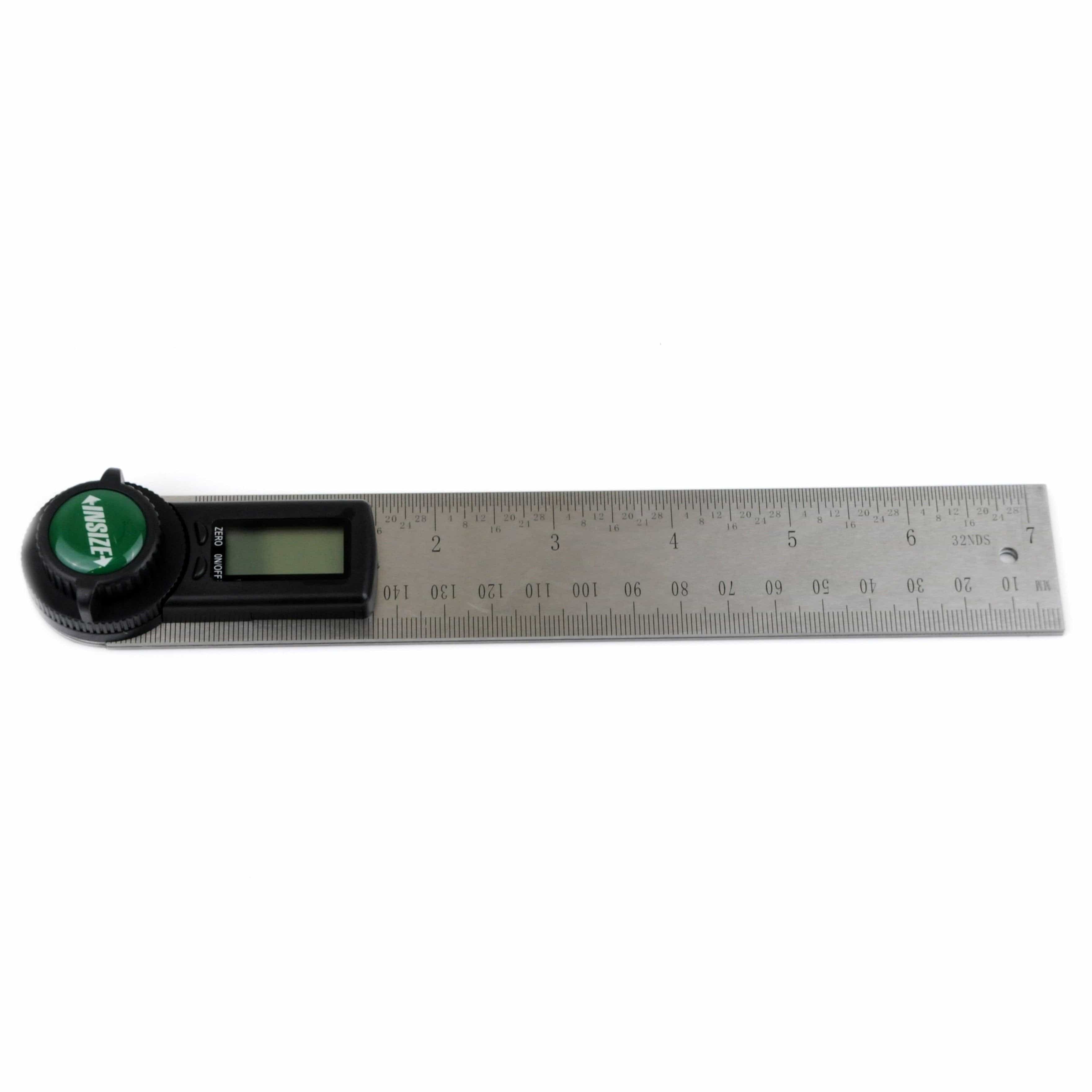 INSIZE Measuring Equipment Insize Digital Protractor 300mm 0-360° Range Series 2176-300