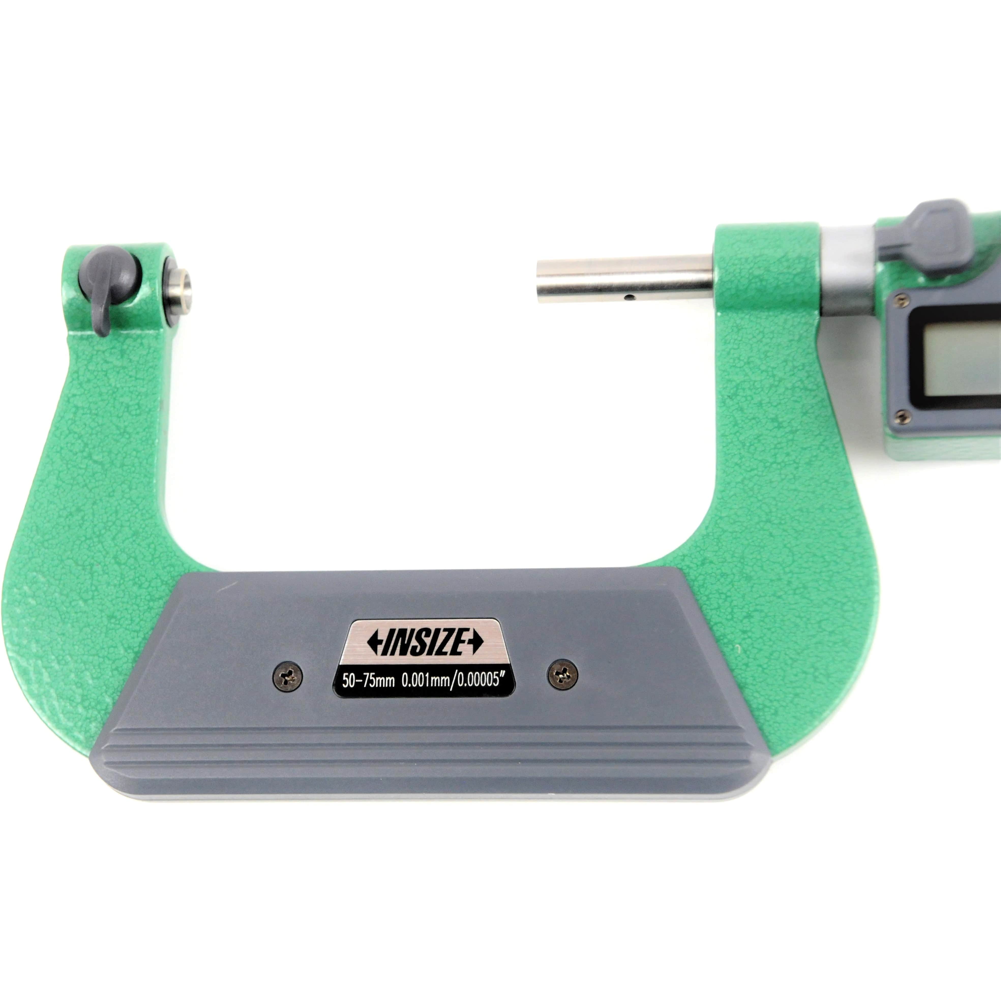 INSIZE Measuring Equipment Insize Digital Screw Thread Micrometer 50-75mm/2-3" Range Series 3581-75A