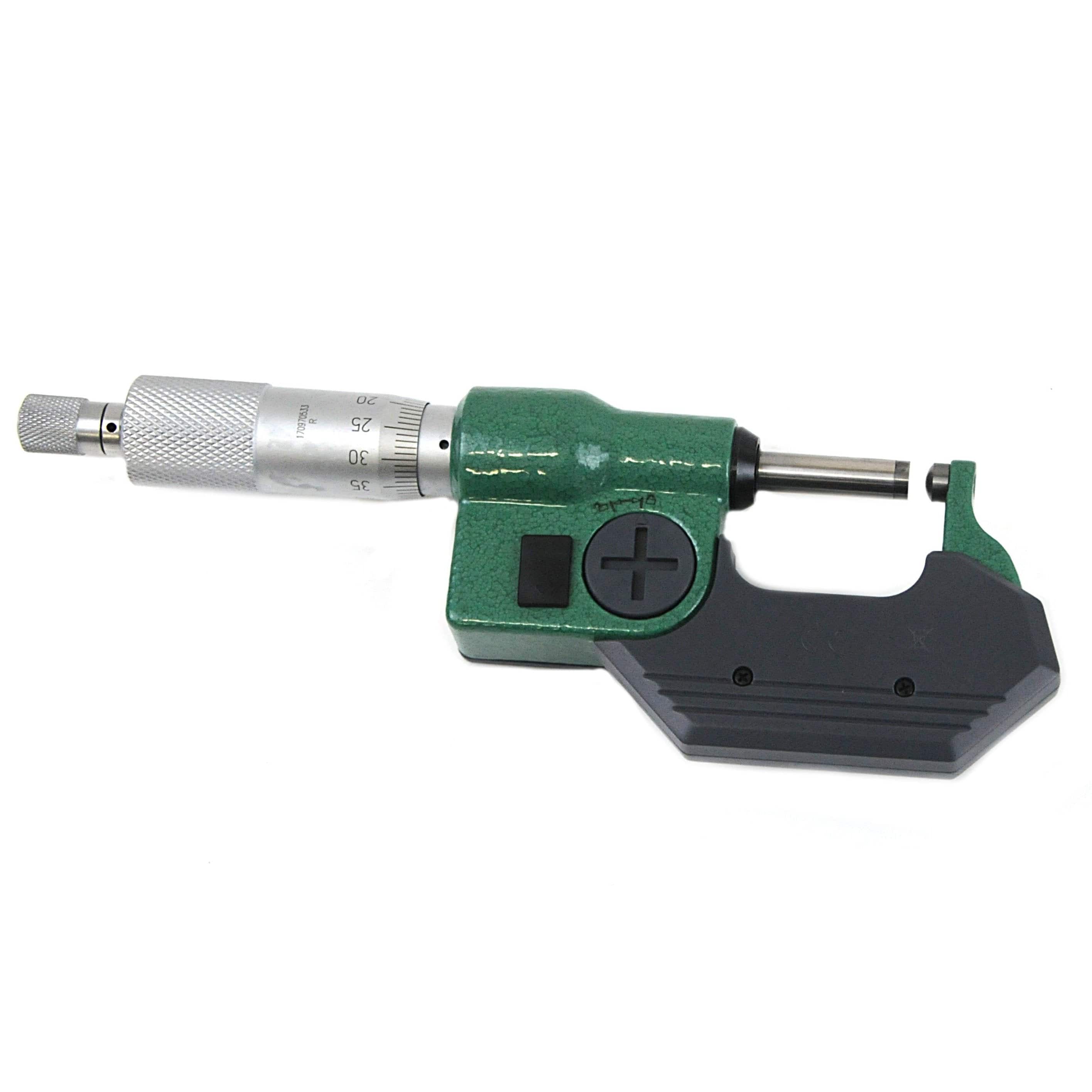 INSIZE Measuring Equipment Insize Digital Spherical Anvil Tube Micrometer 0-25mm/0-1" Range Series 3560-25SA