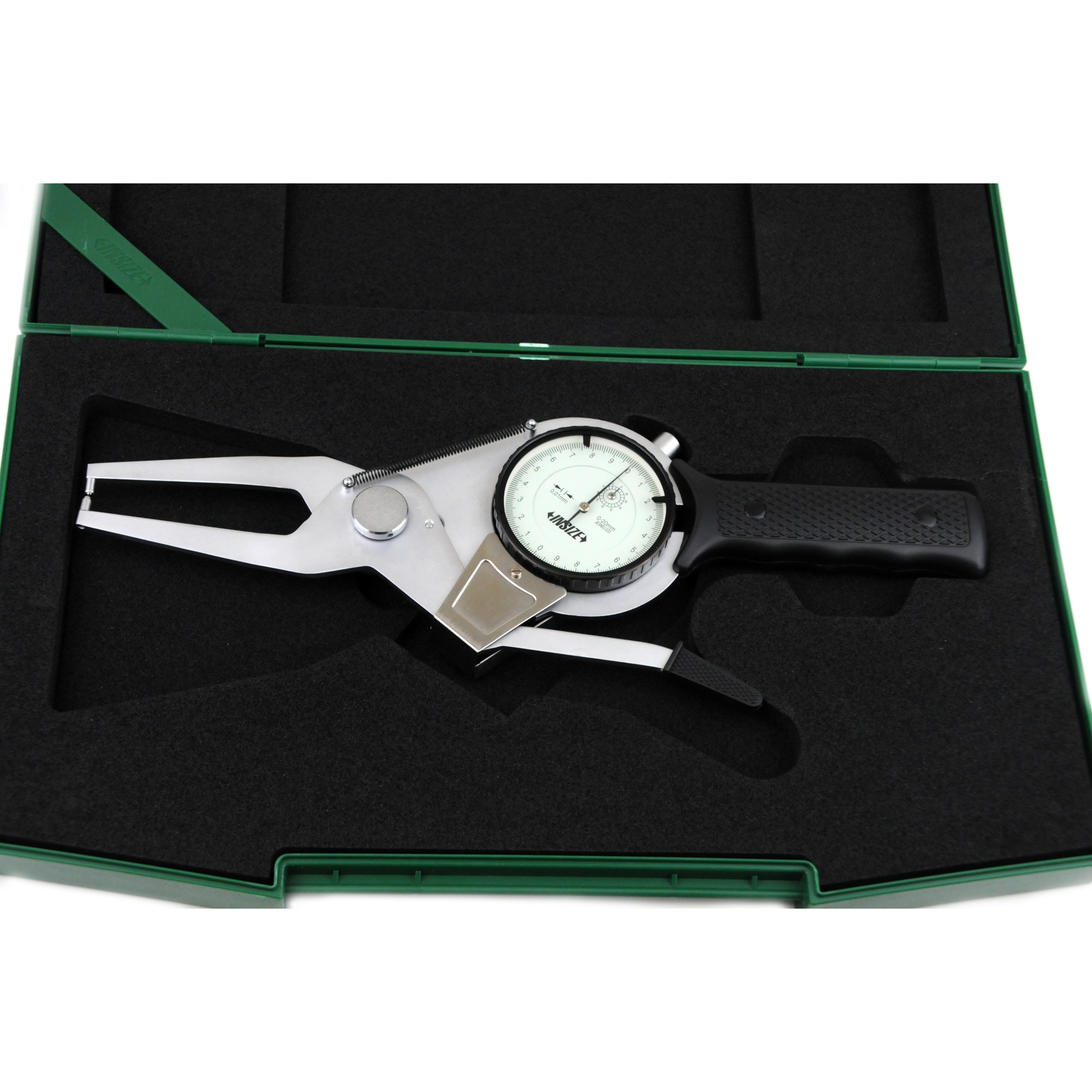 INSIZE Measuring Equipment Insize External Dial Caliper Gauge 0-20mm Range Series 2332-20
