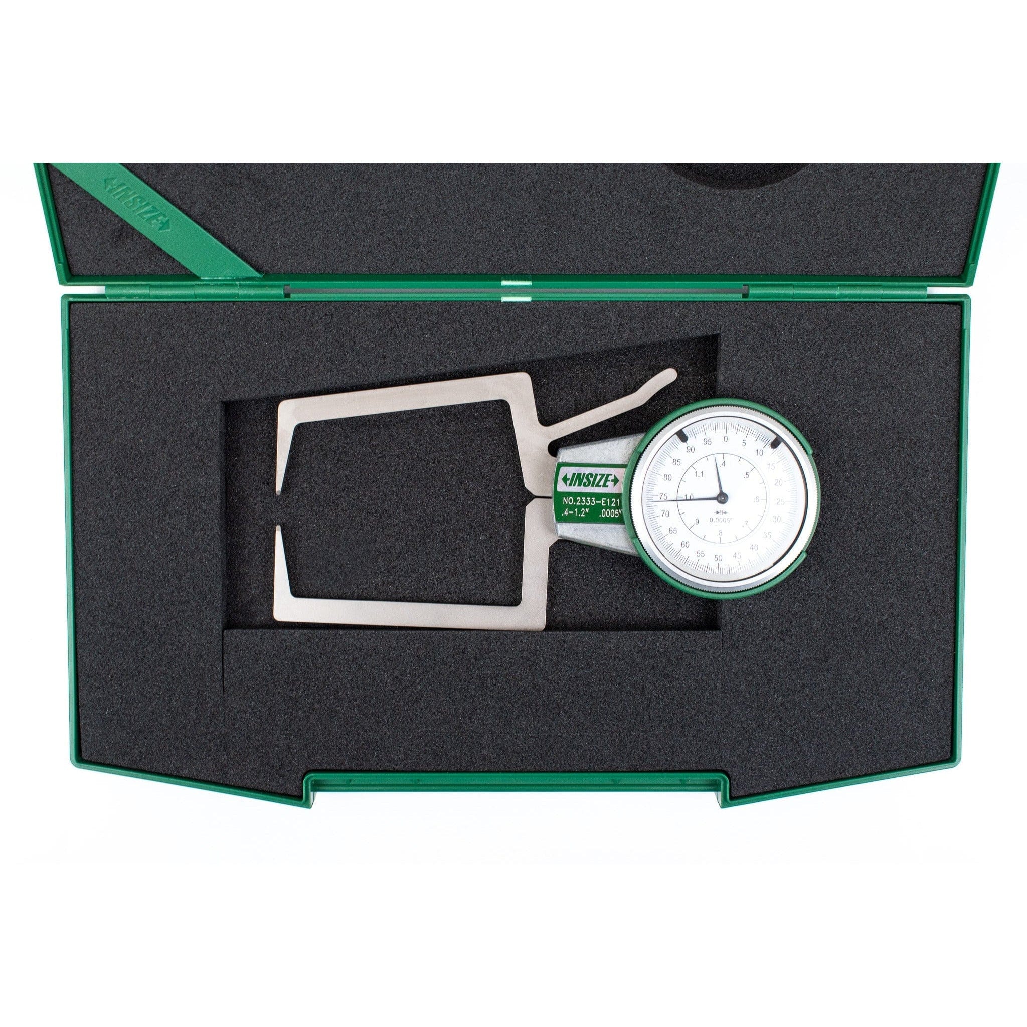 INSIZE Measuring Equipment Insize External Dial Caliper Gauge 0.4-1.2" Range Series 2333-E121