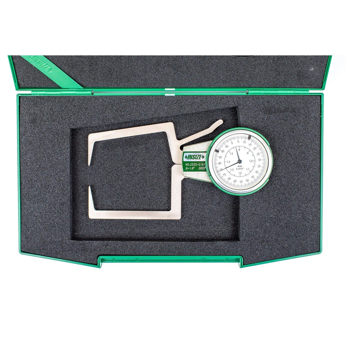 INSIZE Measuring Equipment Insize External Dial Caliper Gauge 0.8-1.6" Range Series 2333-E161