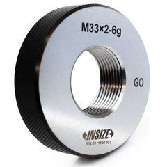 INSIZE MEASURING EQUIPMENT Insize GO Thread Ring Gauge M33X2 Series 4129-33T