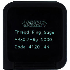 INSIZE Measuring Equipment Insize GO Thread Ring Gauge M4X0.7 Series 4120-4