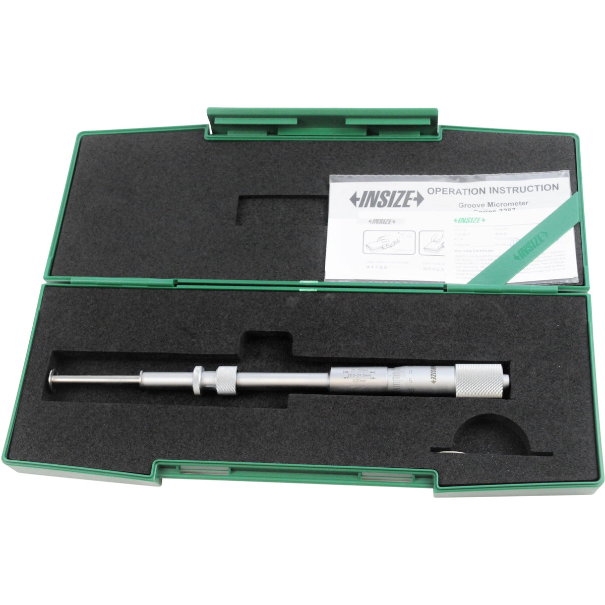 INSIZE Measuring Equipment Insize Groove Micrometer 25-50mm Range Series 3287-50A