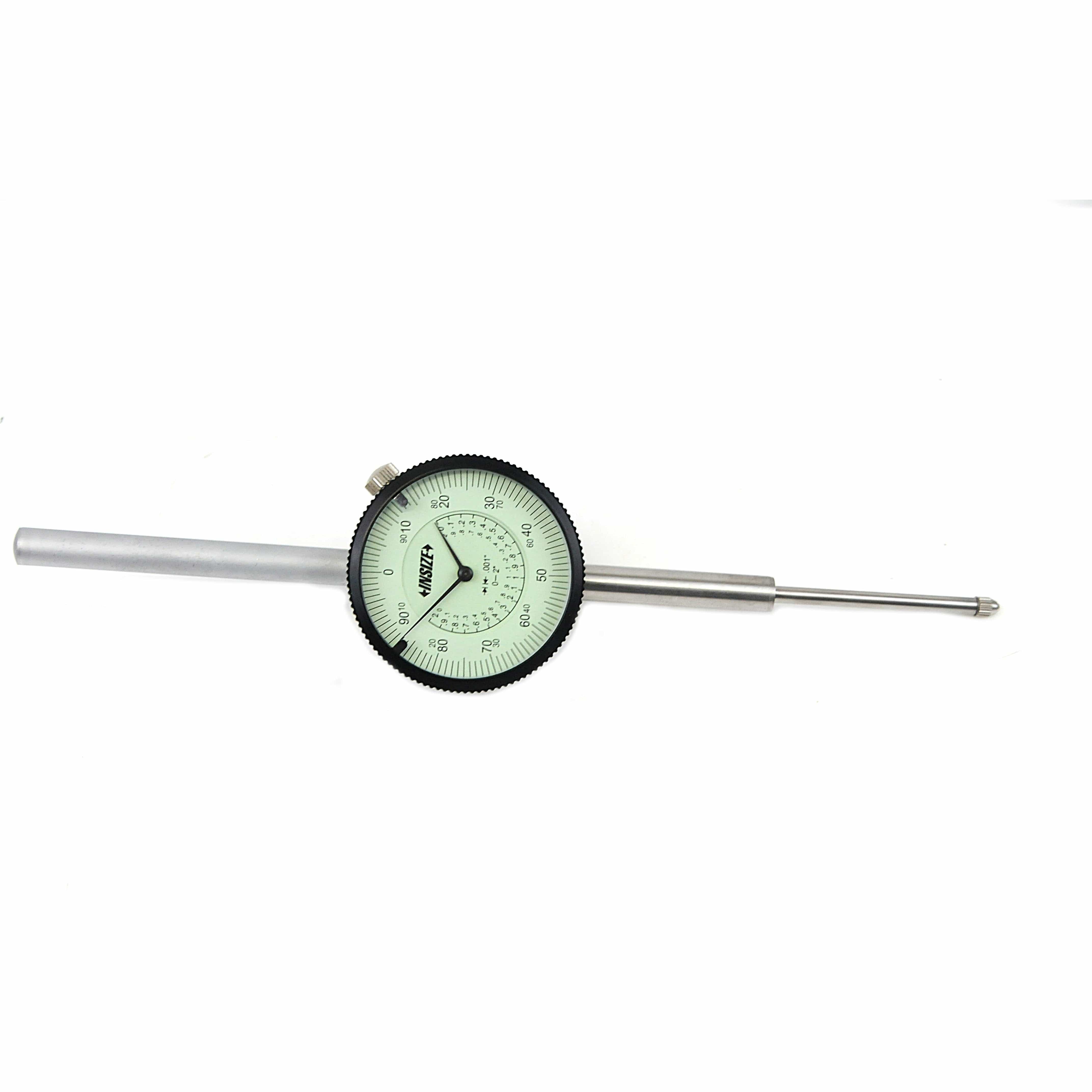 INSIZE Measuring Equipment Insize Imperial Long Stroke Dial Indicator Range 0-2" Series 2326-2