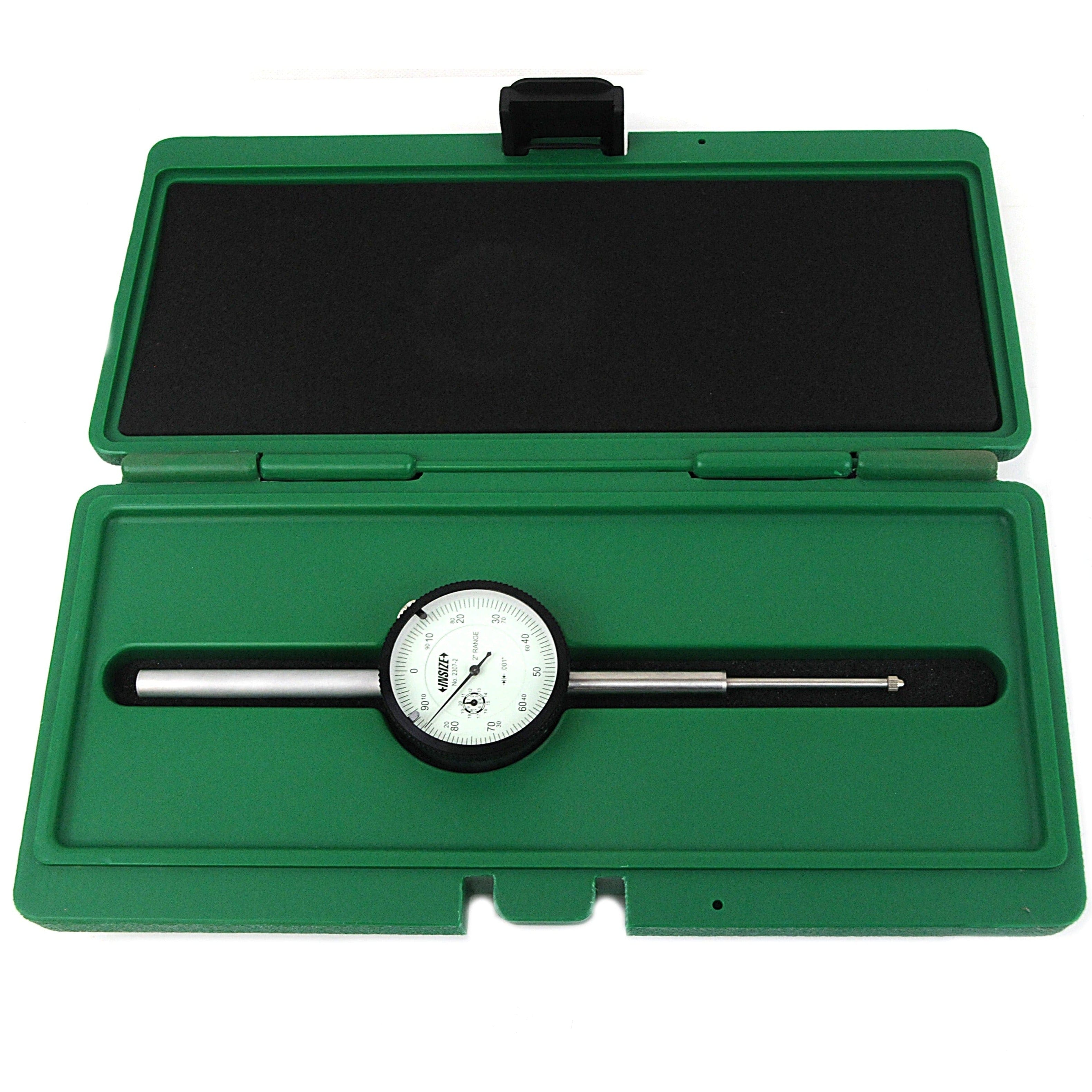 INSIZE Measuring Equipment Insize Imperial Lug Back Dial Indicator 2" Range Series 2307-2