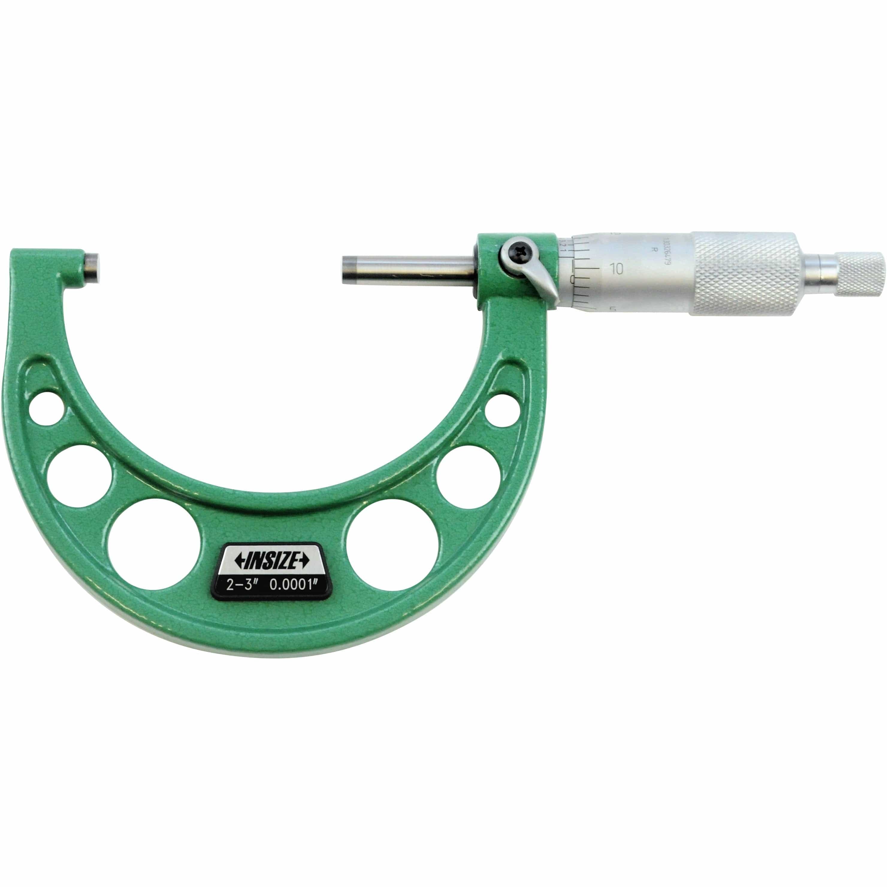 INSIZE Measuring Equipment Insize Imperial Outside Micrometer Set 0-3" Range Series 3203-33A