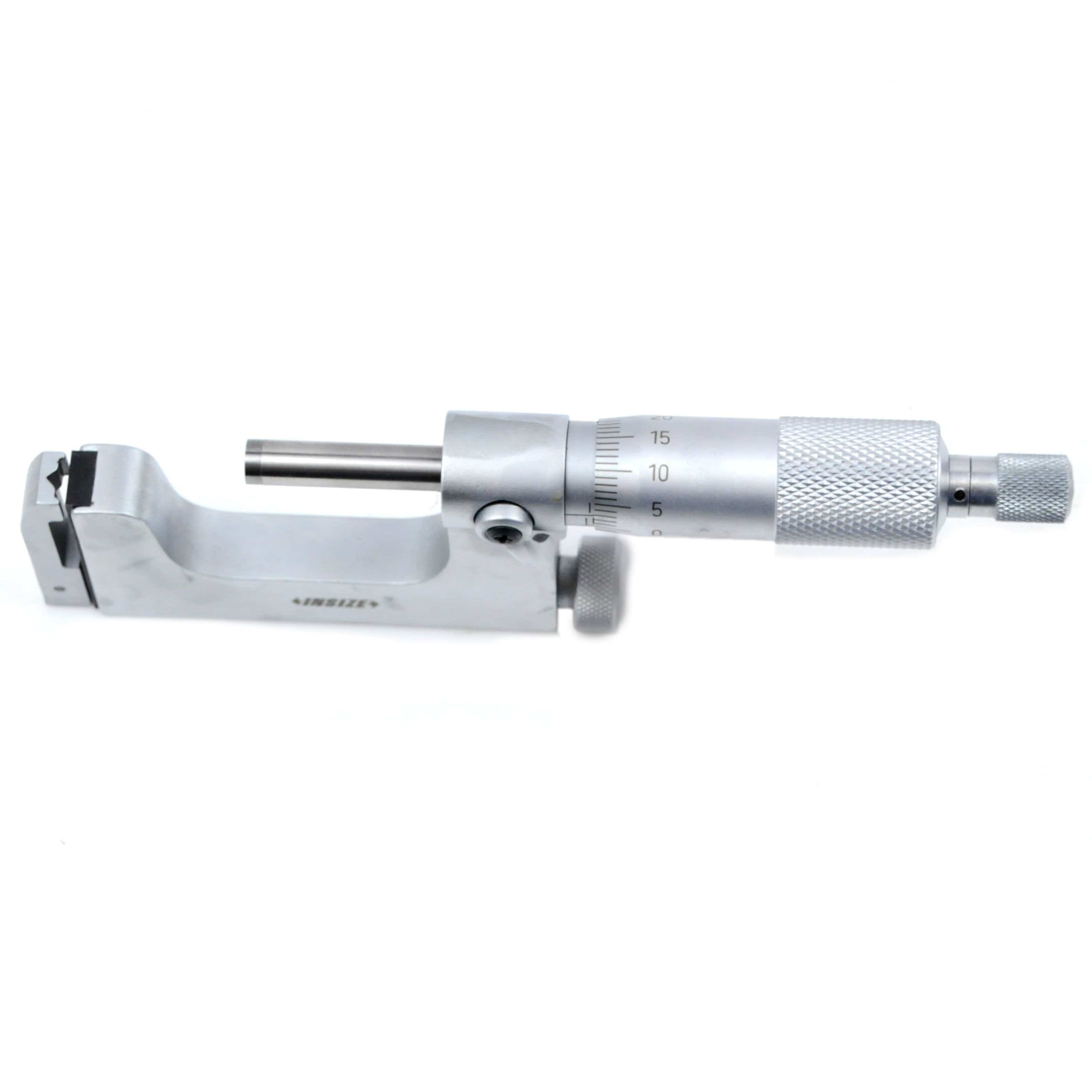 INSIZE Measuring Equipment Insize Interchangeable Anvil Micrometer 25-50mm Range Series 3262-50A