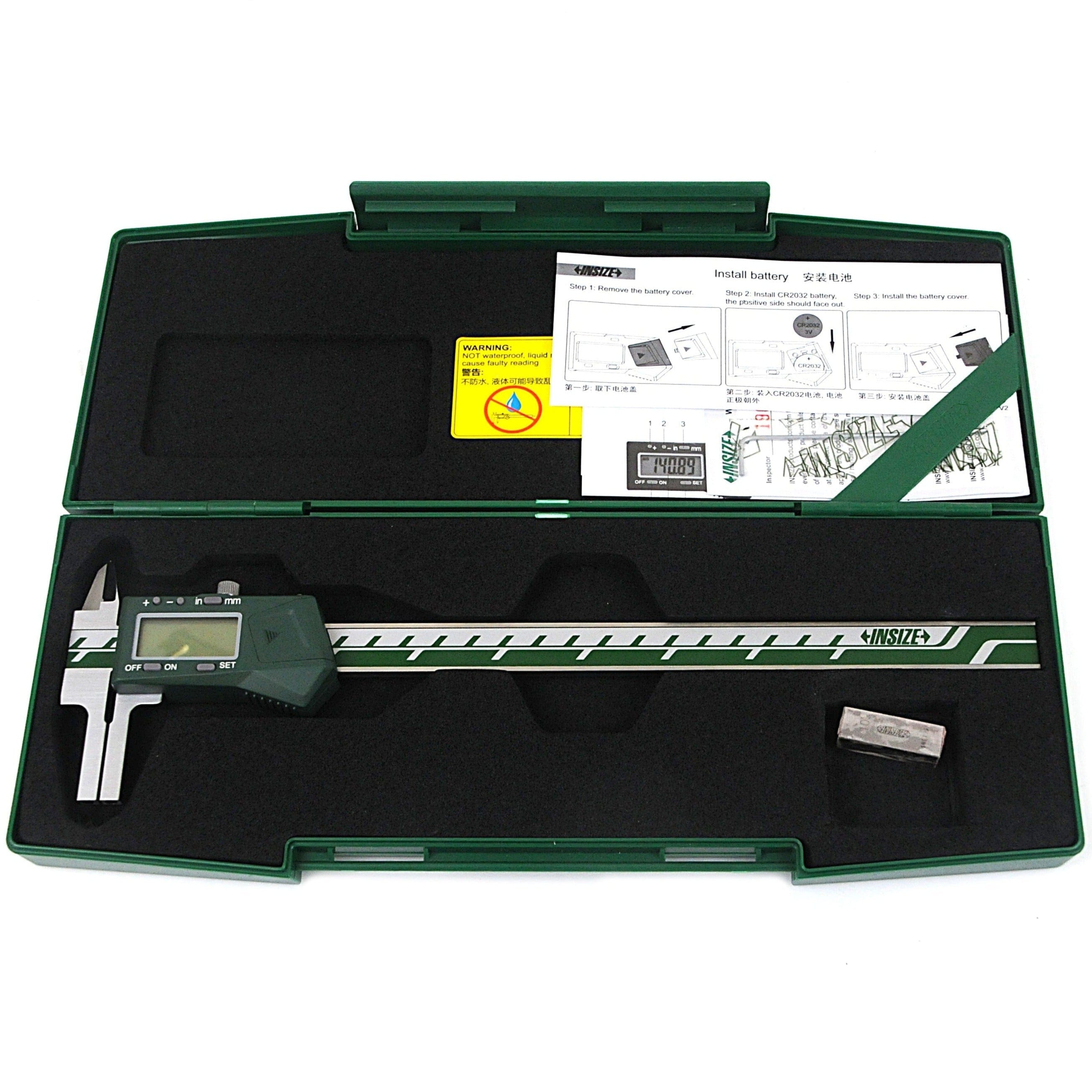 INSIZE Measuring Equipment Insize Interchangeable Point Digital Caliper Range Series 1526-200