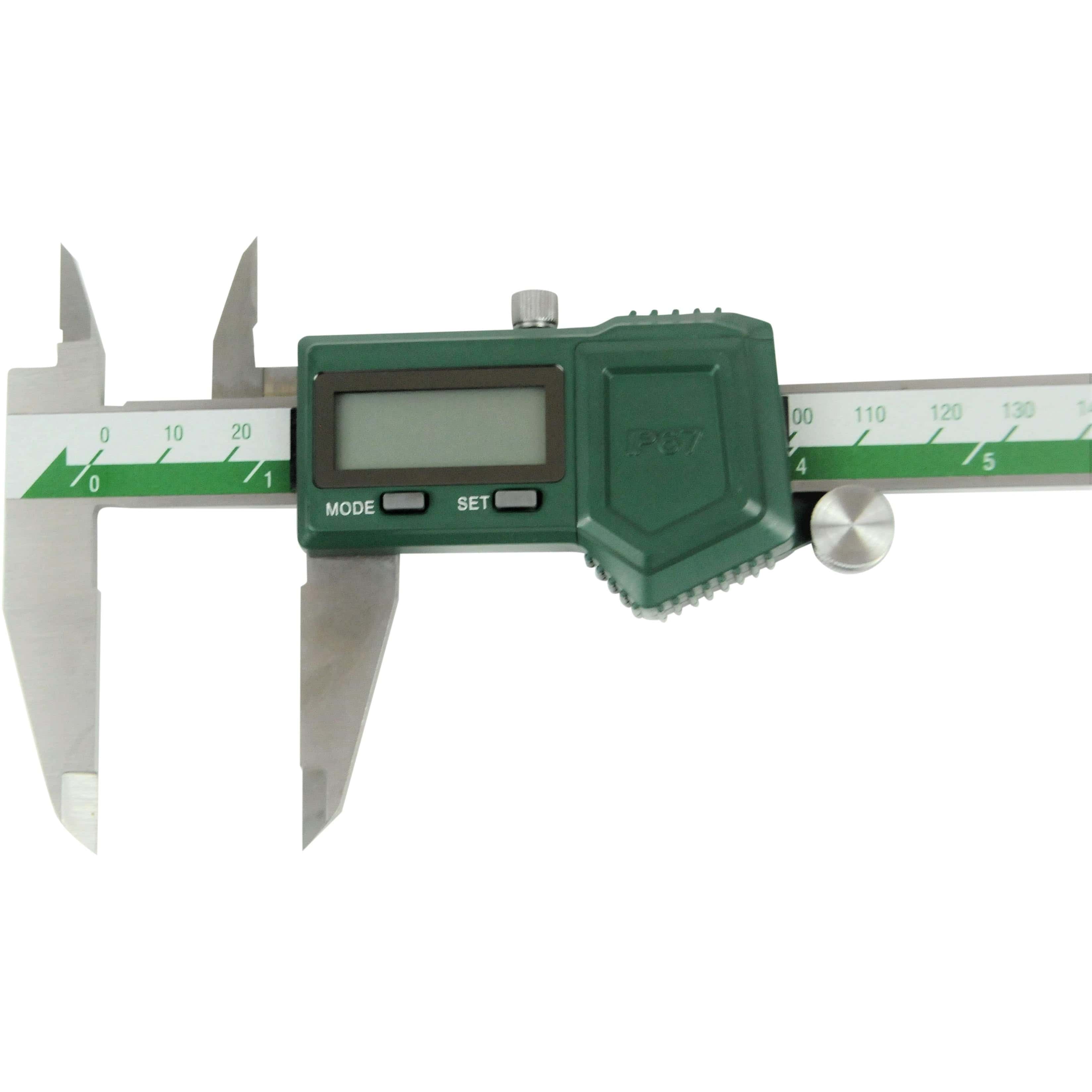 INSIZE Measuring Equipment Insize IP57 Digital Caliper 0-200mm/0-8" Range Series 1118-200B
