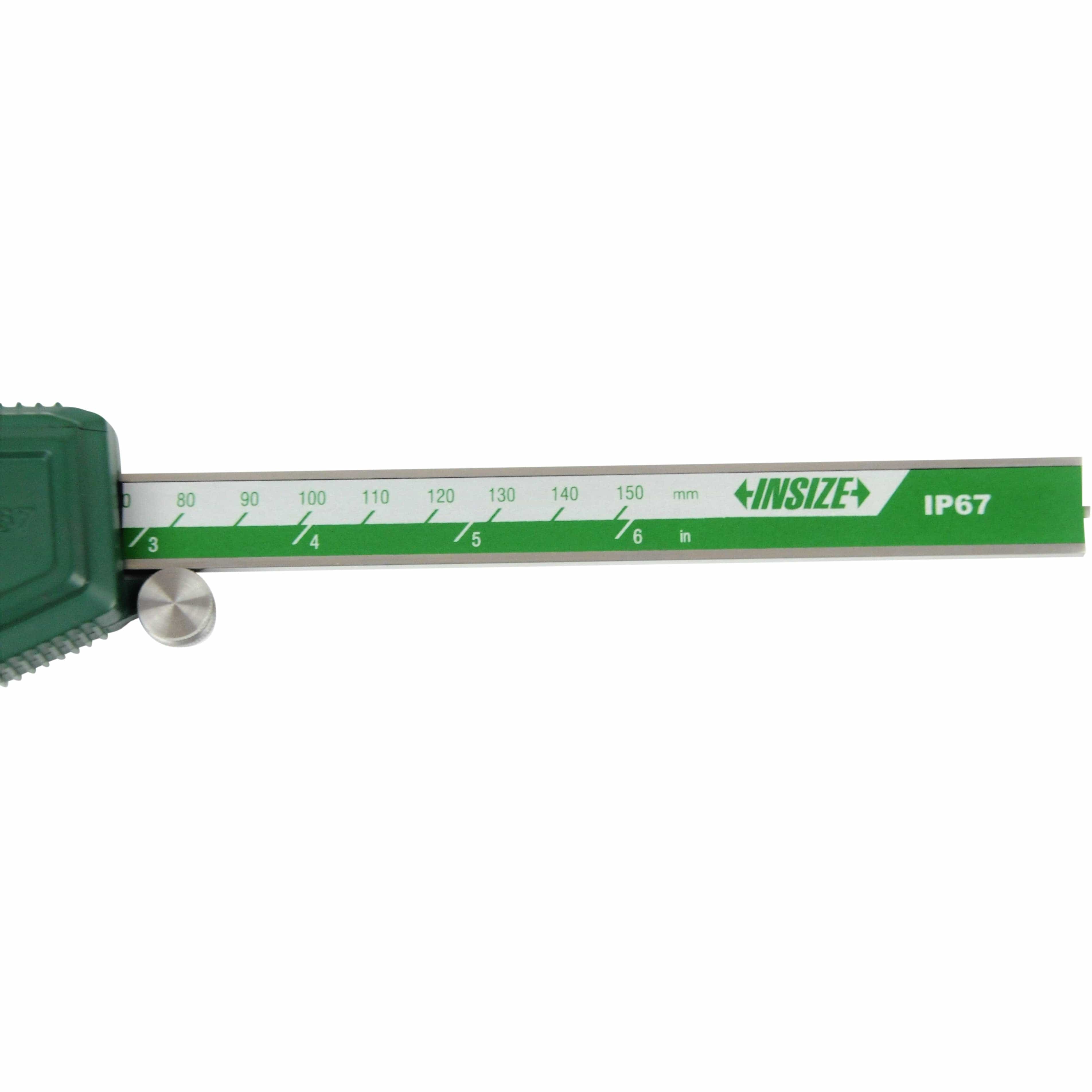 INSIZE Measuring Equipment INSIZE IP57 Waterproof Digital Caliper  0-150mm / 0-6" Range Series 1118-150B
