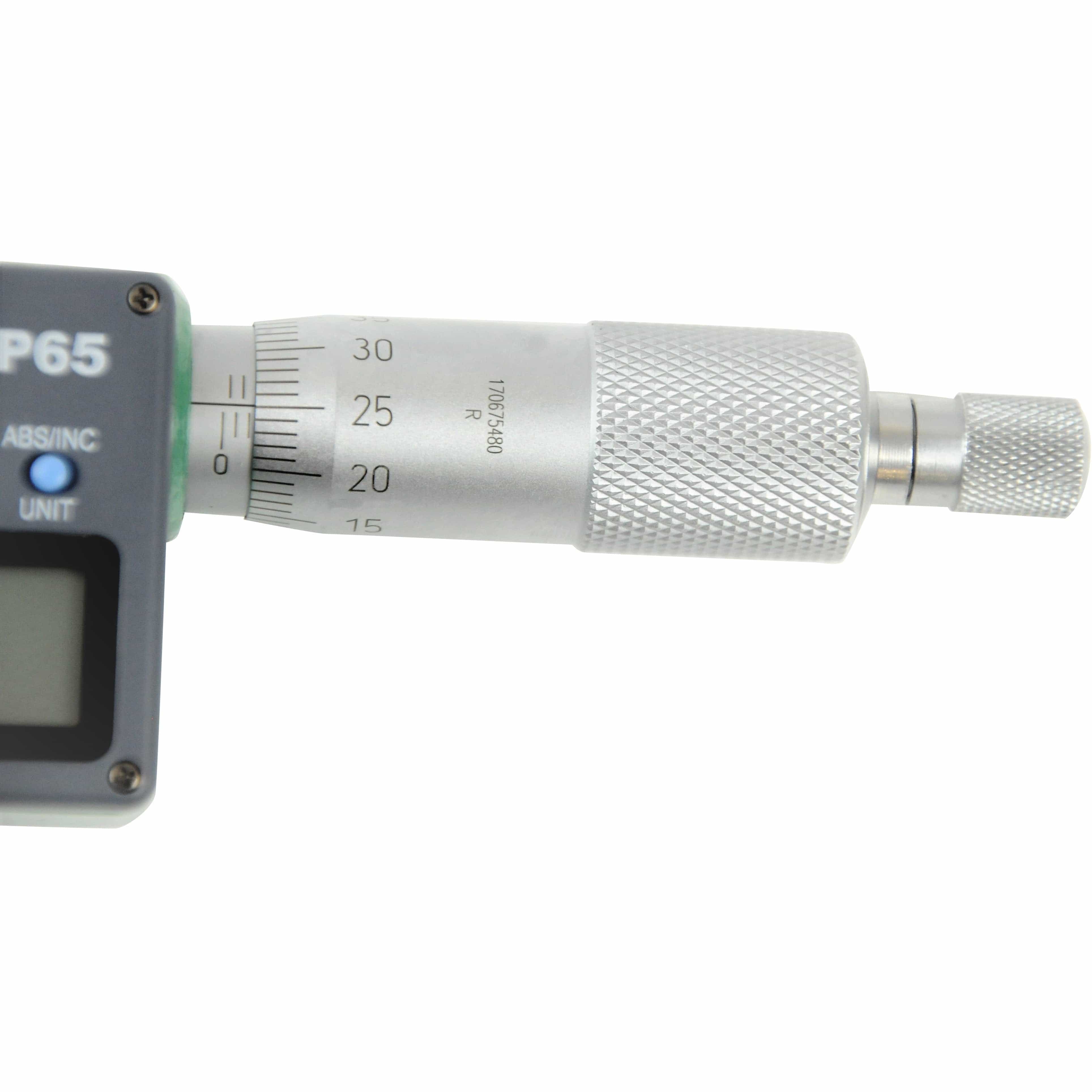 INSIZE Measuring Equipment Insize IP65 Digital Outside Micrometer 0-25mm / 0-1" Range Series 3108-25A