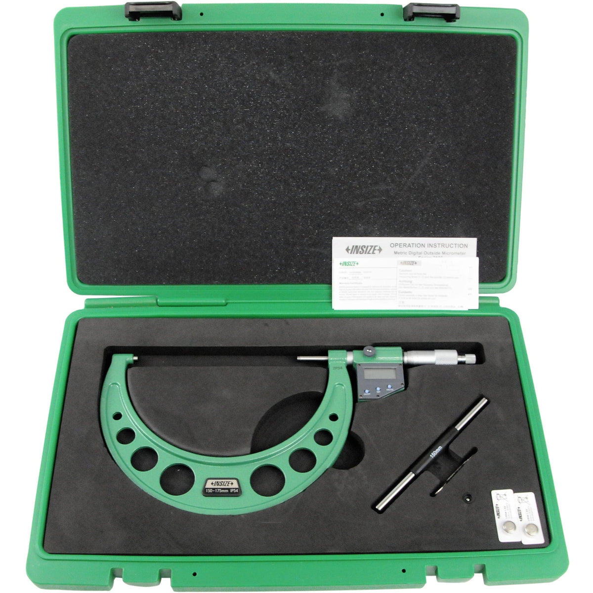 INSIZE Measuring Equipment Insize IP65 Digital Outside Micrometer 50-75mm / 2-3" Range Series 3108-75A