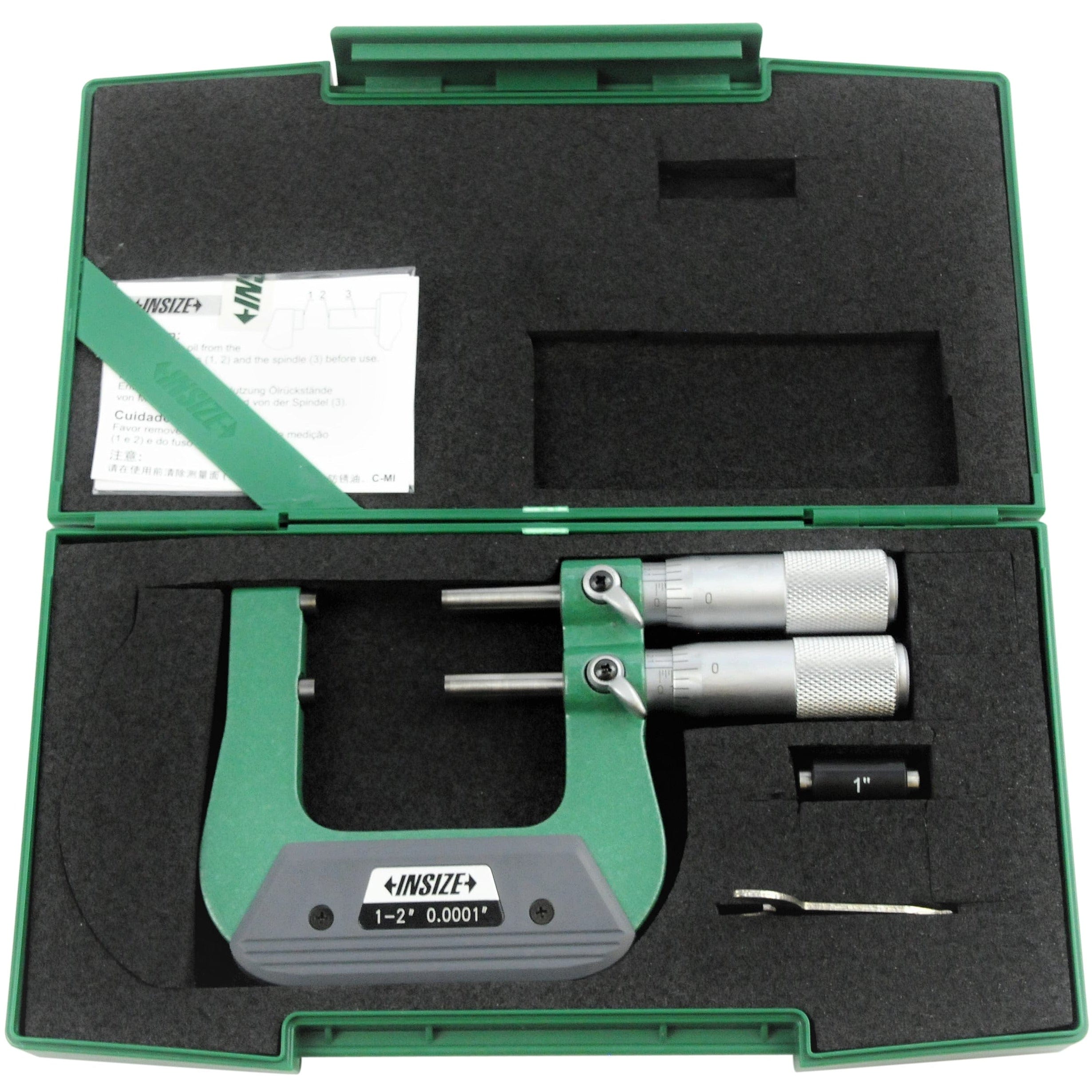 INSIZE Measuring Equipment Insize Limit Micrometer 1-2" Range Series 3235-2