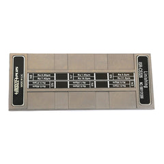 INSIZE Measuring Equipment Insize Linishing (belt standing) Surface Roughness Specimen 6 pcs Set Series ISR-CS326