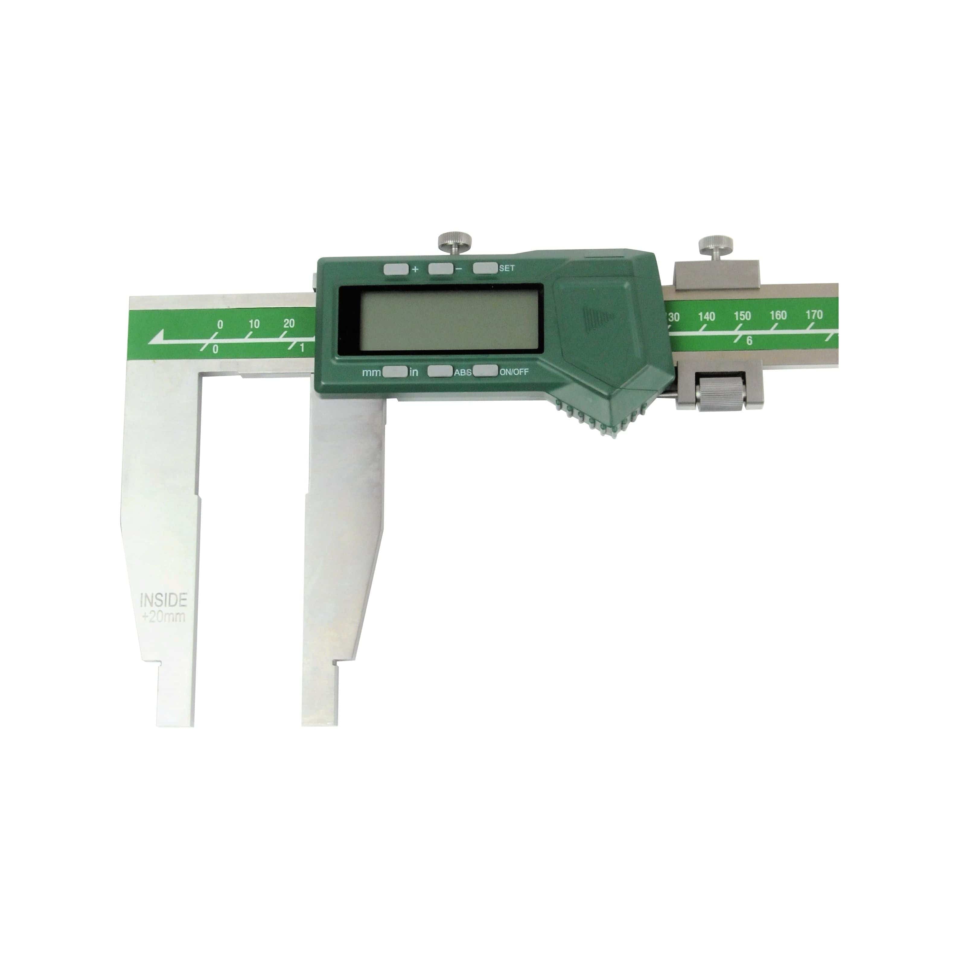 INSIZE Measuring Equipment Insize Long Jaw Digital Caliper  0- 500mm / 0-20" Range Series 1106-501