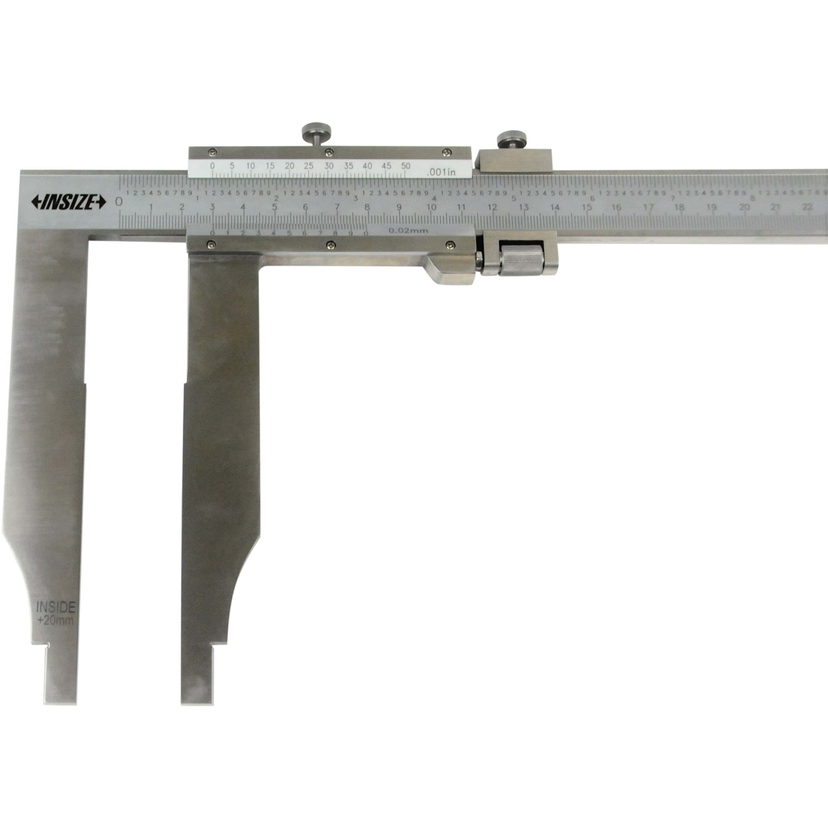 INSIZE Measuring Equipment Insize Long Jaw Vernier Caliper 0-300mm/0-12" Range Series 1215-322