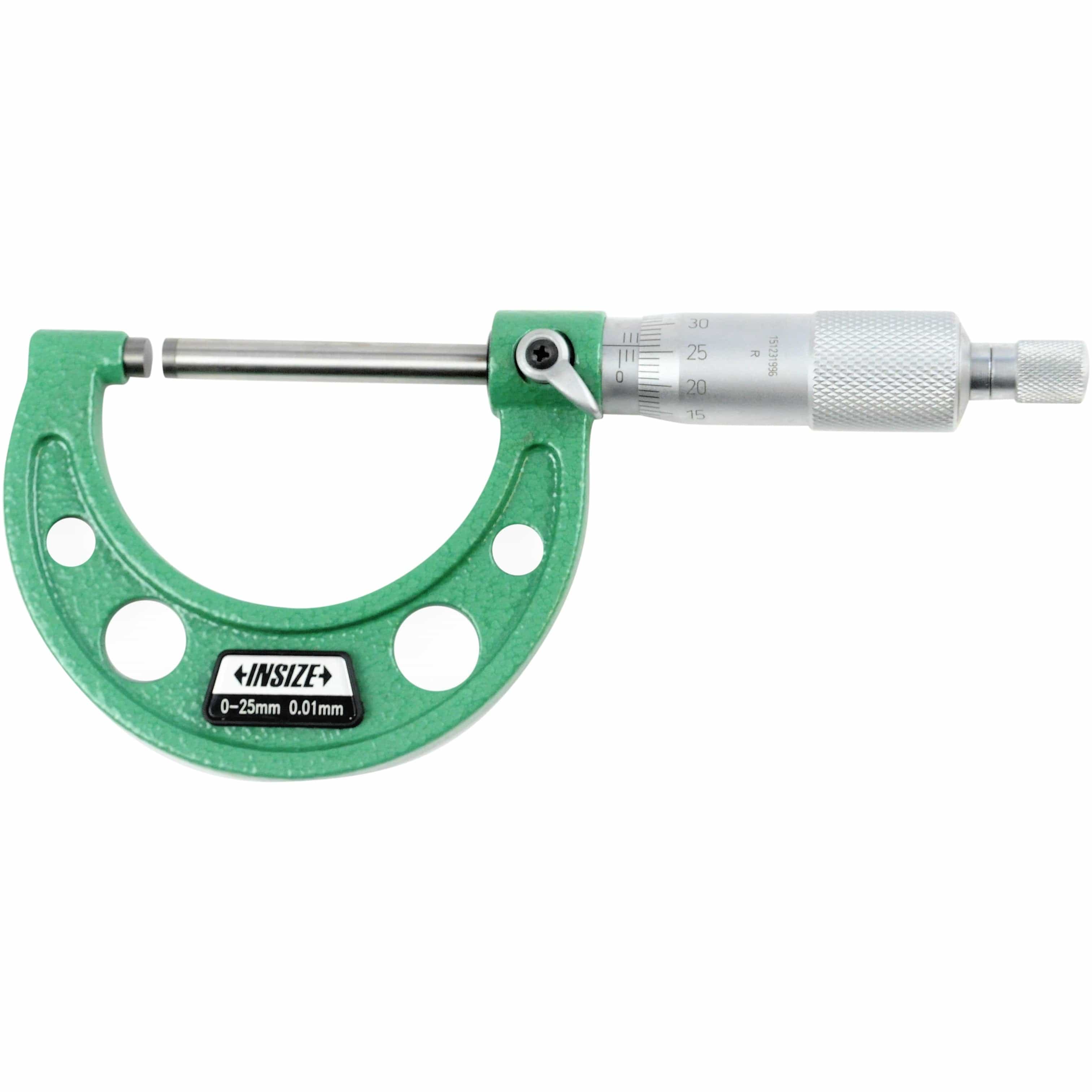 INSIZE Measuring Equipment Insize Long Spindle Outside Micrometer 0-25mm Range Series 3209-25