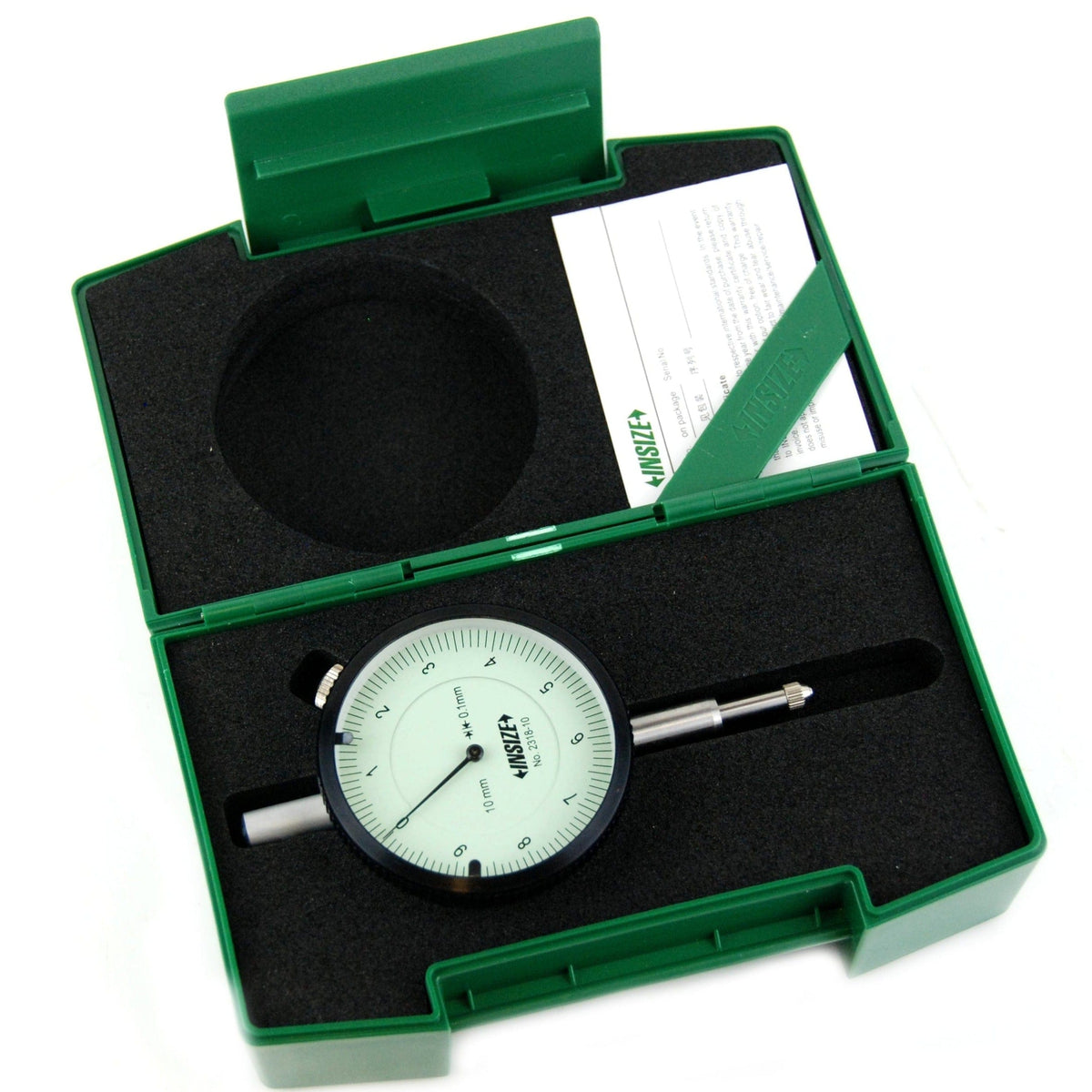 INSIZE Measuring Equipment Insize Lug Back Dial Indicator 10mm Range Series 2318-10