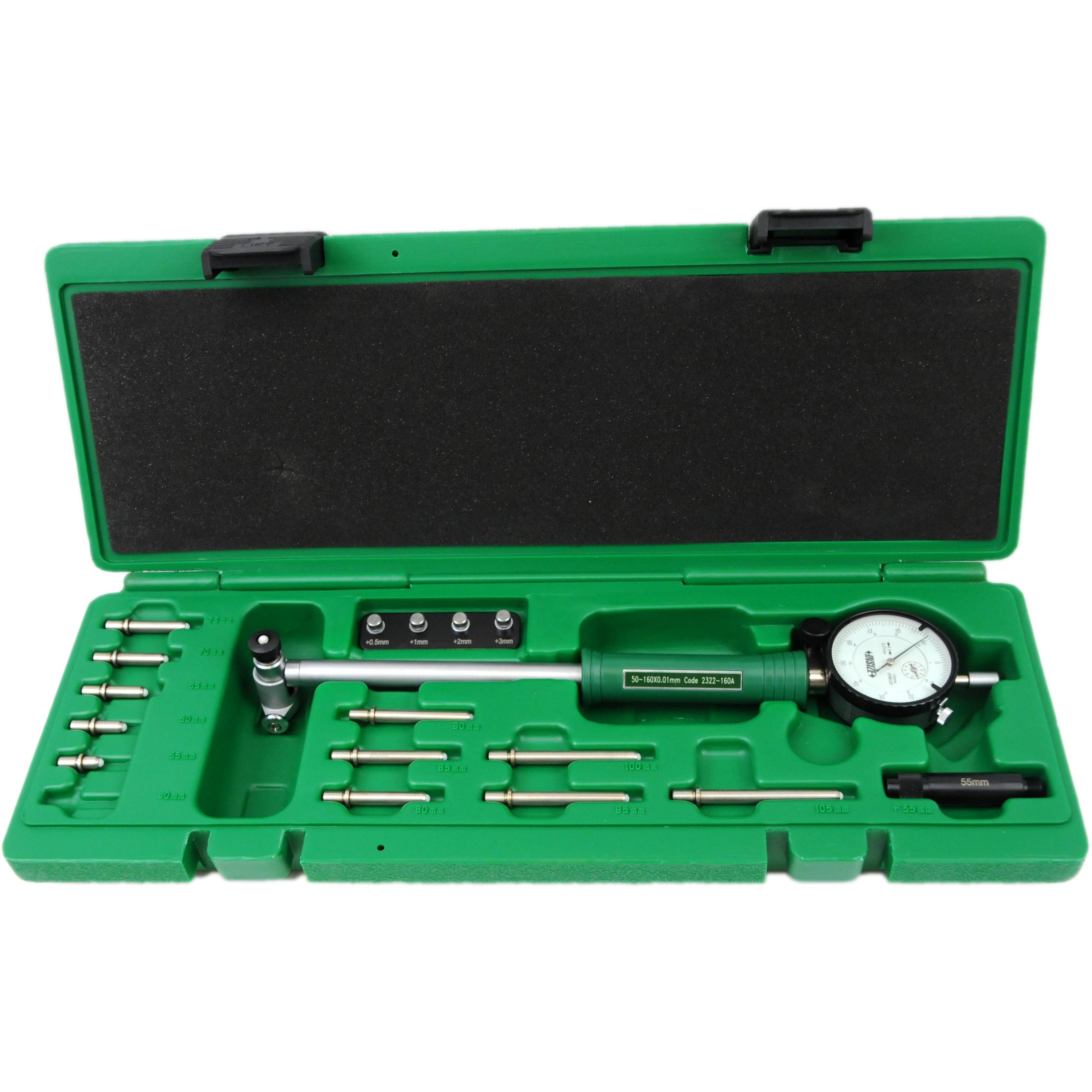 INSIZE Measuring Equipment Insize Mechanical Bore Gauge 50-160 mm Range Series 2322-160A