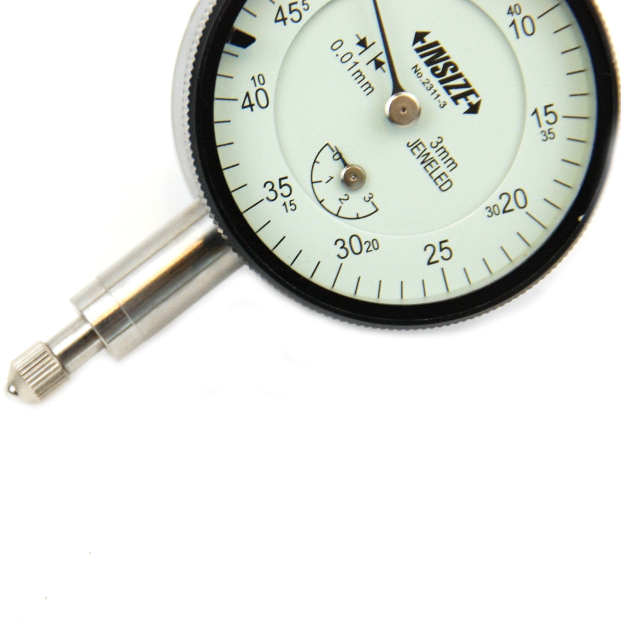 INSIZE Measuring Equipment Insize Metric Compact Dial Indicator 3mm Range Series 2311-3
