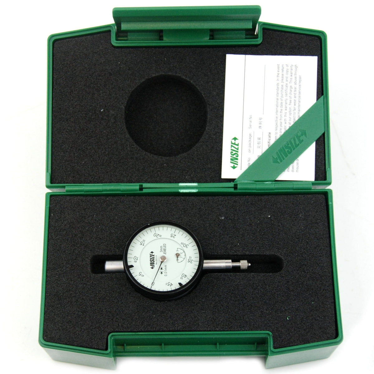 INSIZE Measuring Equipment Insize Metric Compact Dial Indicator 3mm Range Series 2311-3