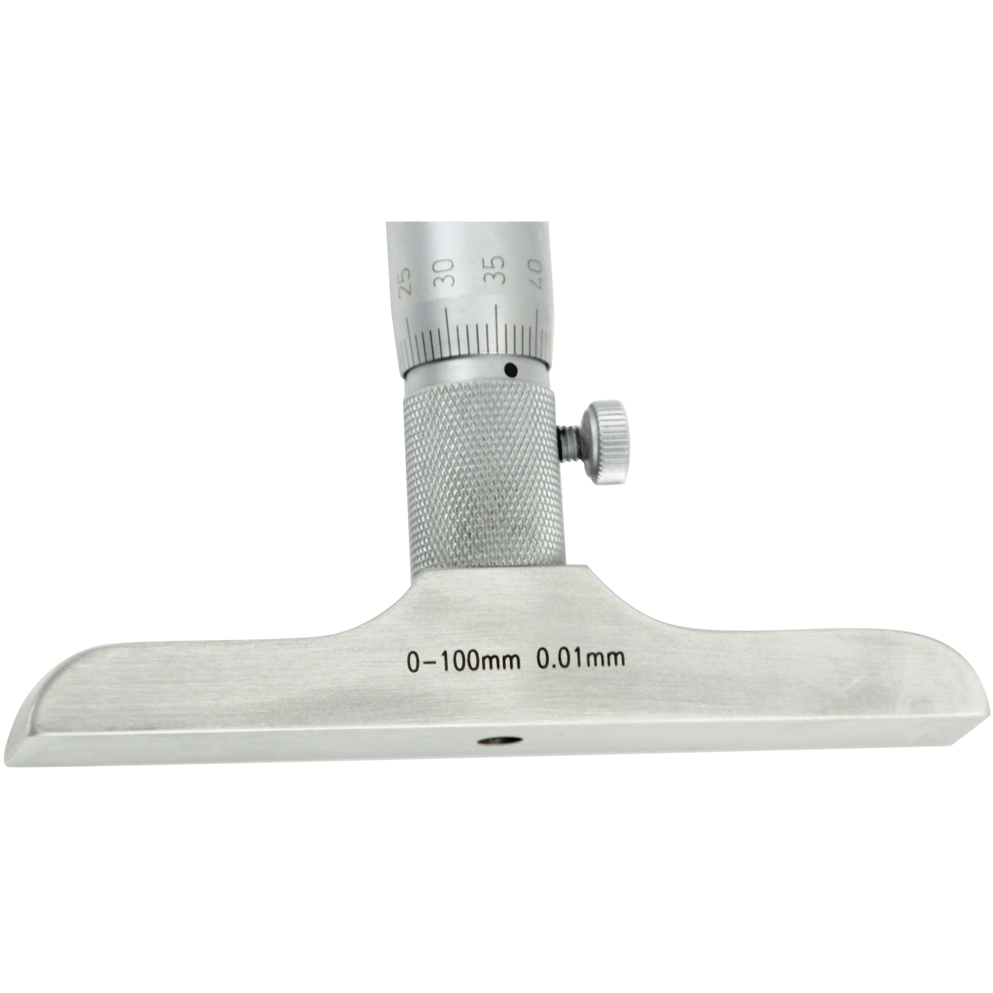 INSIZE Measuring Equipment Insize Metric Depth Micrometer 0-100mm Range Series 3240 - 100