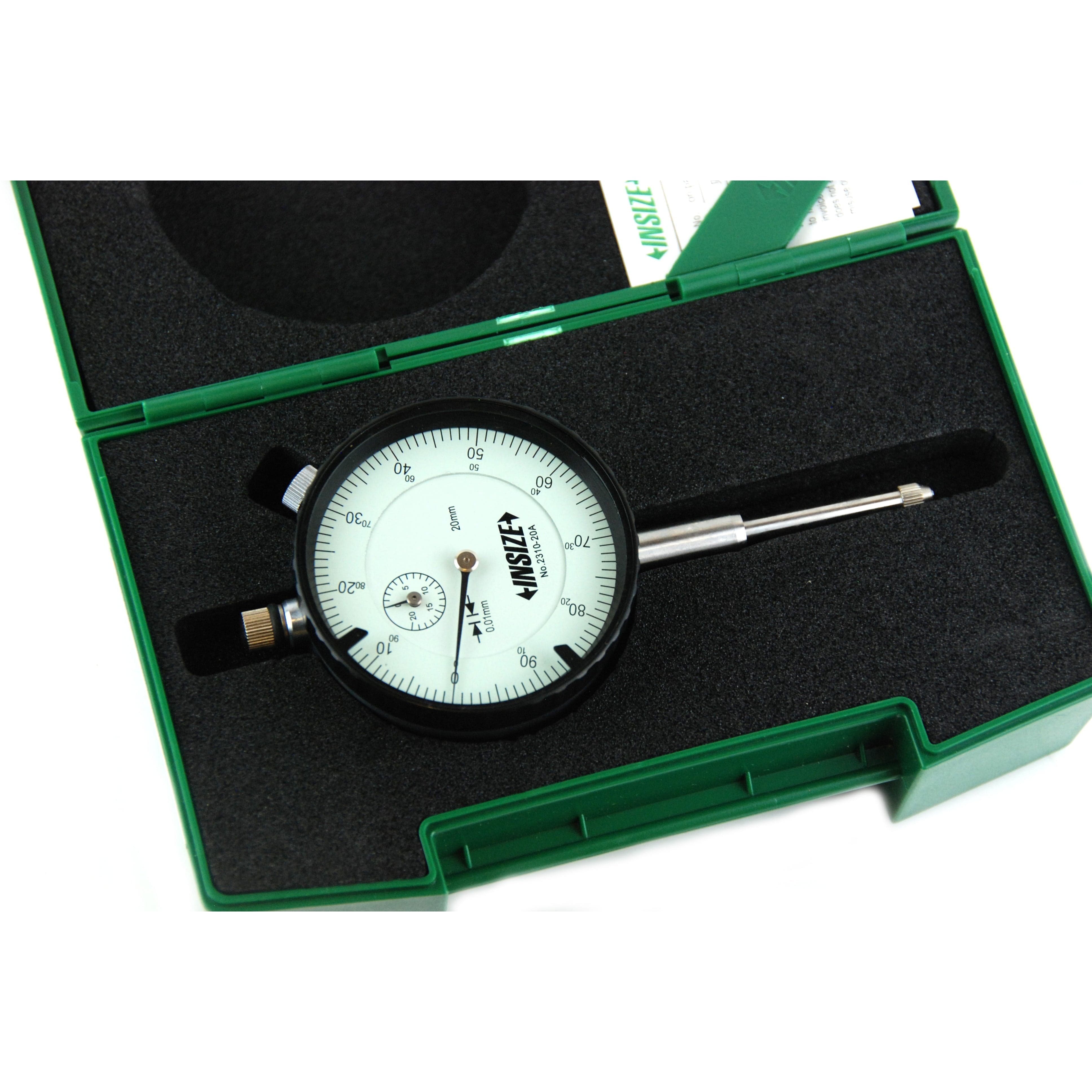 INSIZE Measuring Equipment Insize Metric Long Stroke Dial Indicator 20mm Range Series 2310-20A