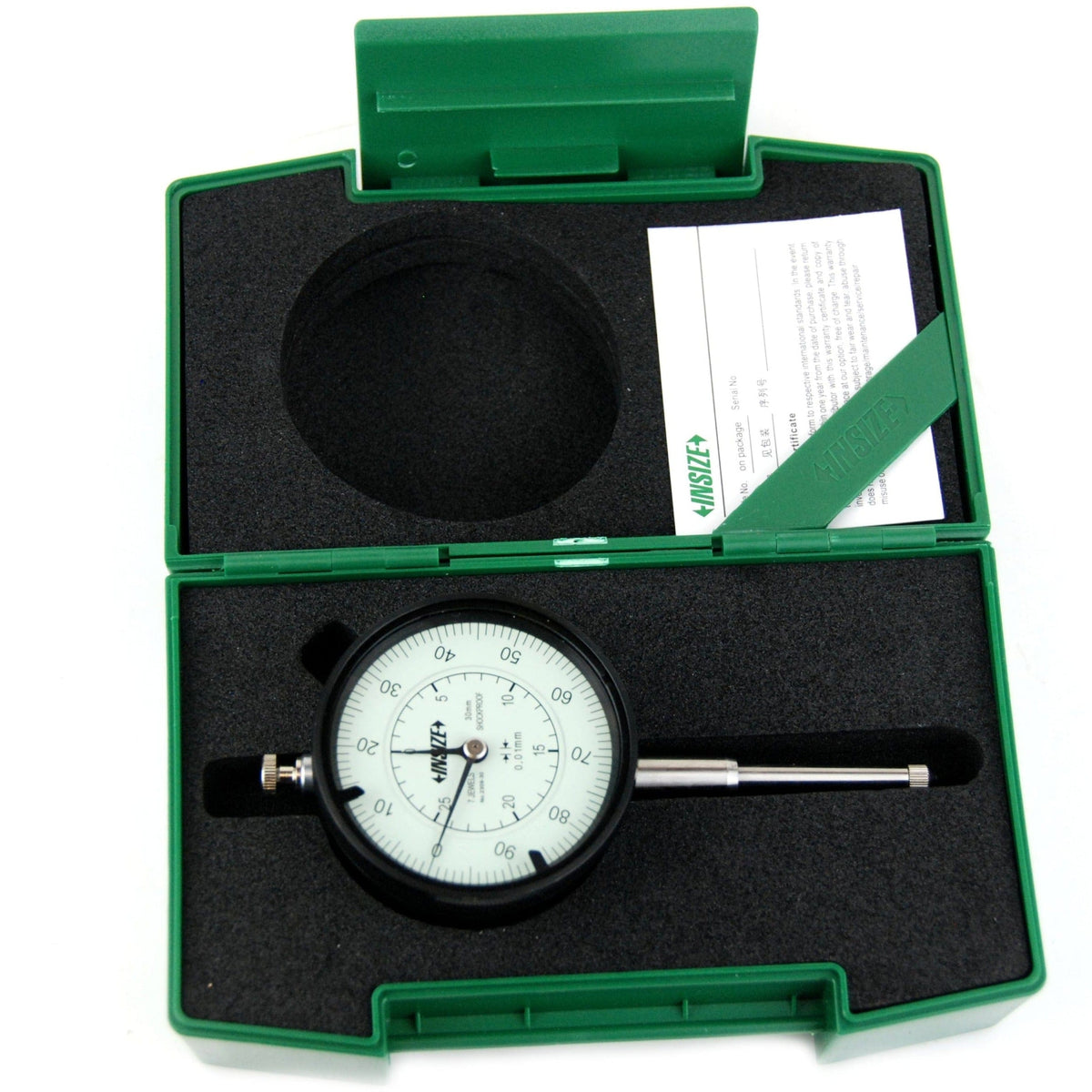 INSIZE Measuring Equipment Insize Metric Long Stroke Dial Indicator 30mm Range Series 2309-30