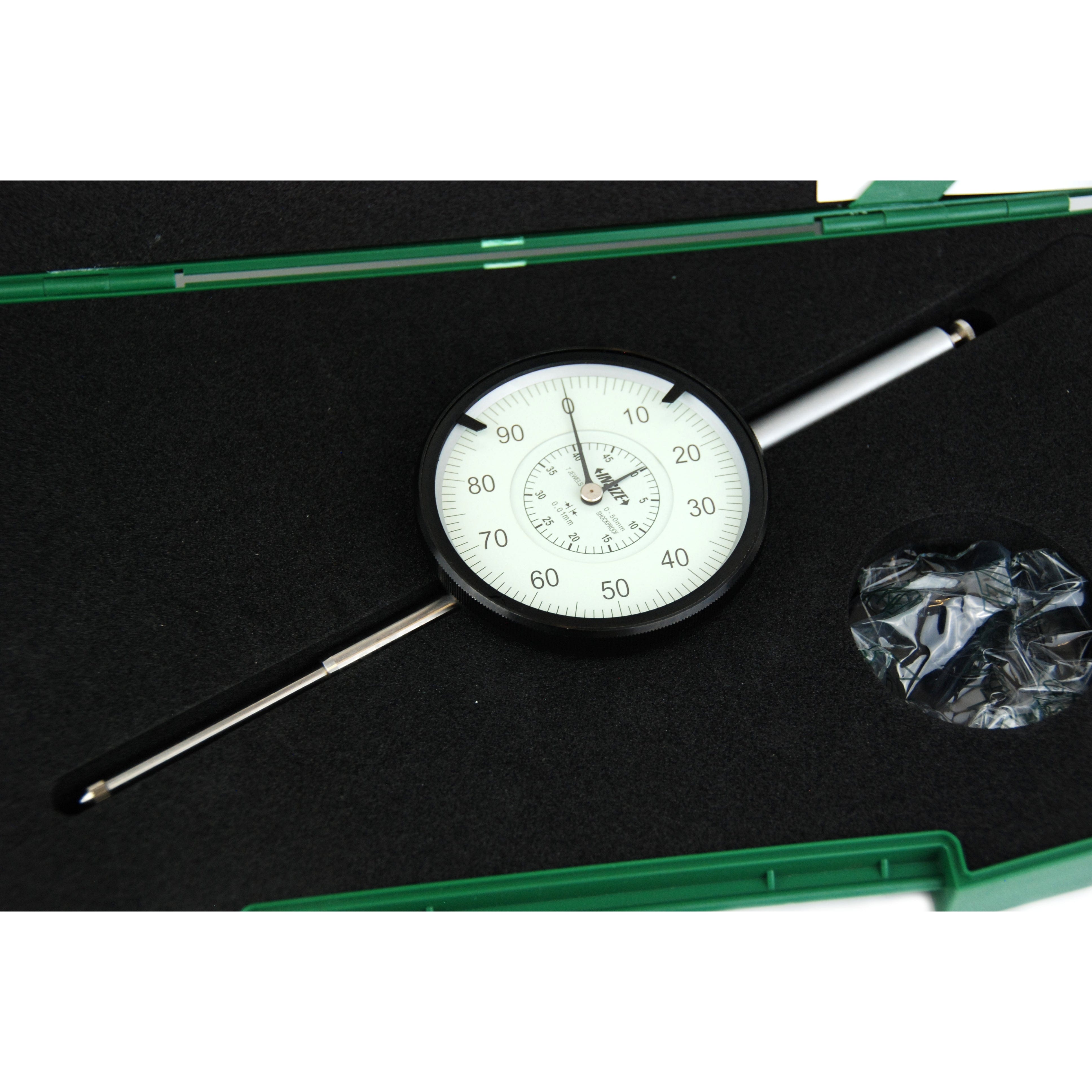 INSIZE Measuring Equipment Insize Metric Long Stroke Dial Indicator 50mm Range Series 2309-50D