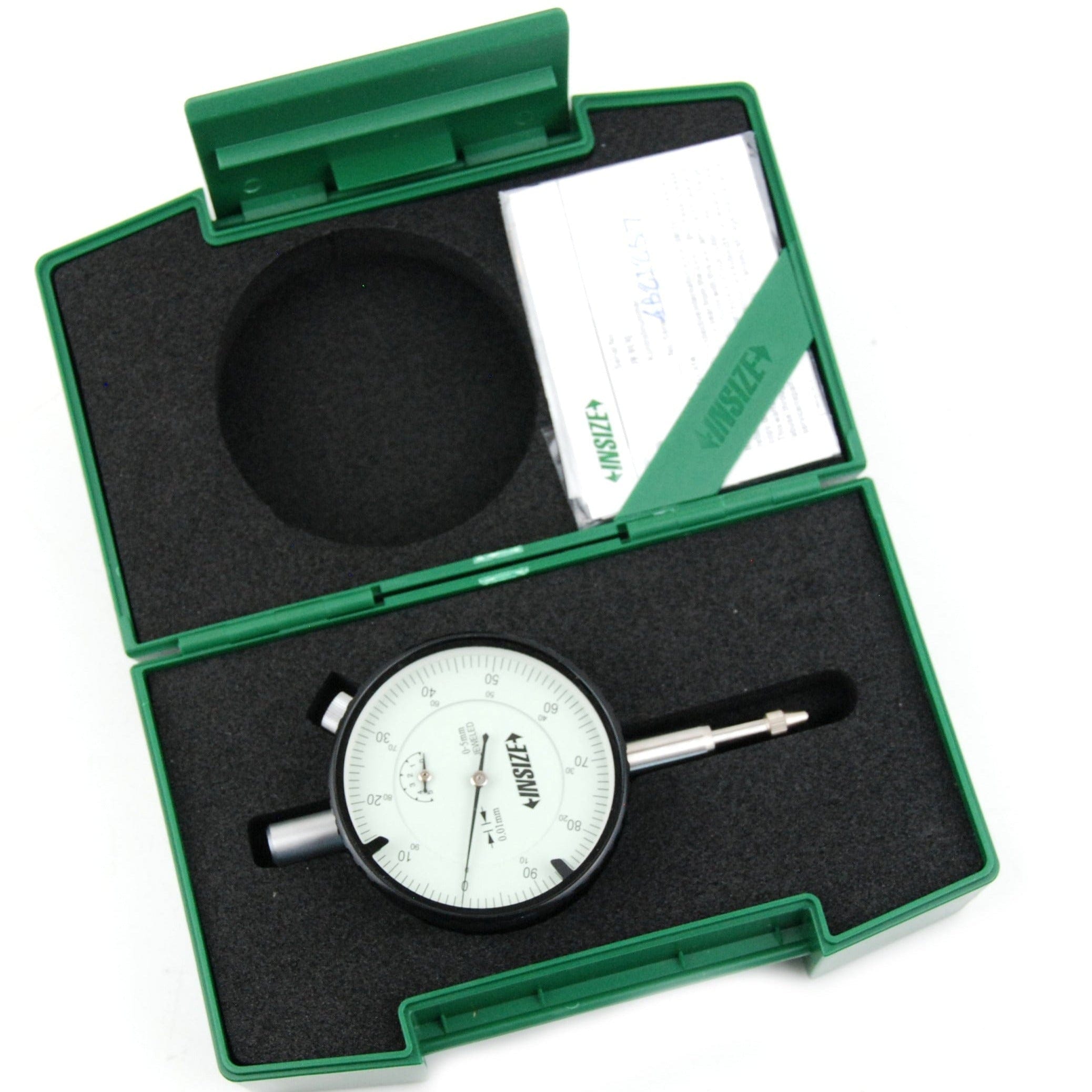 INSIZE Measuring Equipment Insize Metric Lug Back Dial Indicator 5mm Range Series 2308-5A