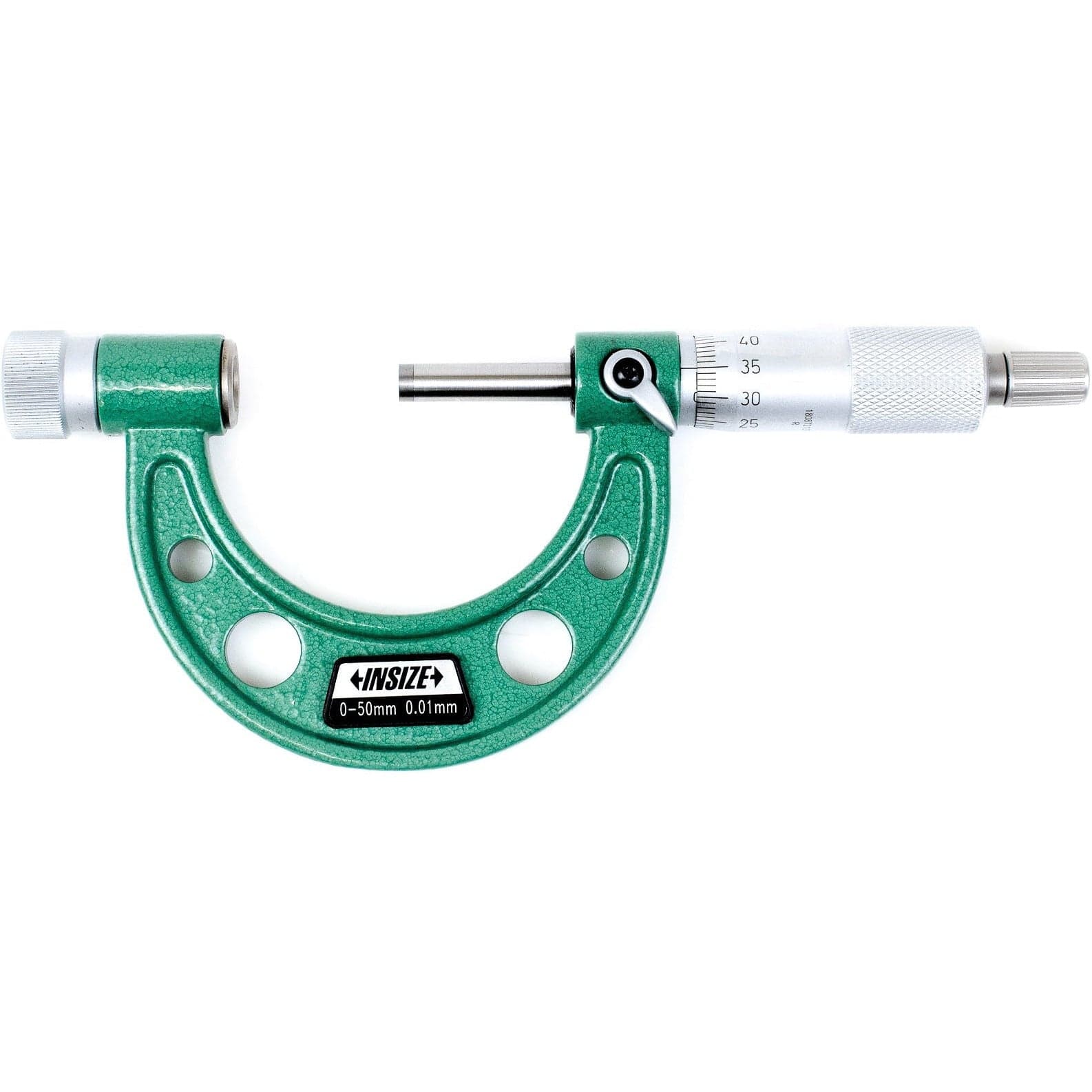 INSIZE Measuring Equipment Insize Metric Outside Micrometer 0-50mm Range Series 3206-50A
