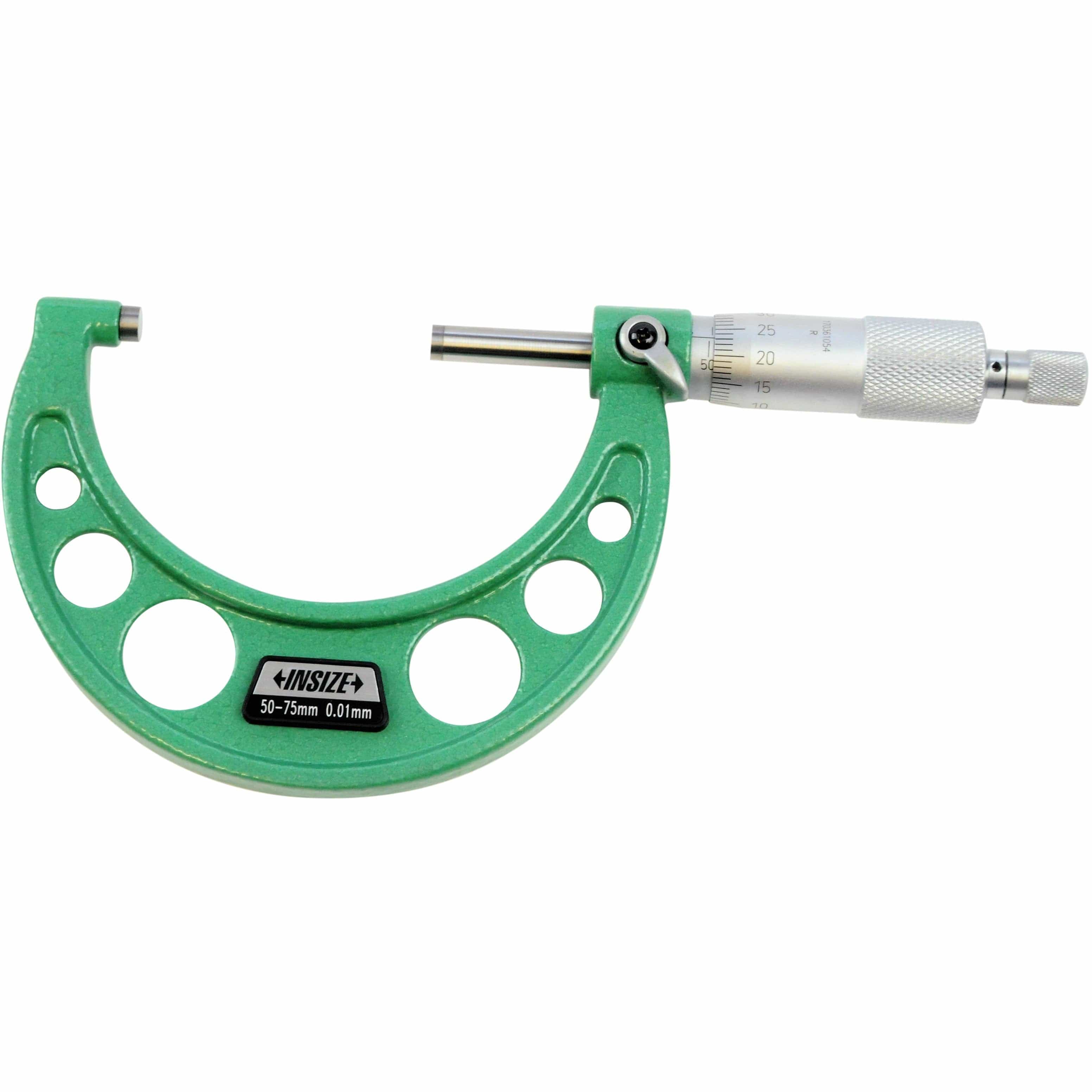 INSIZE Measuring Equipment Insize Metric Outside Micrometer Set 0-100mm Range Series 3203-1004A