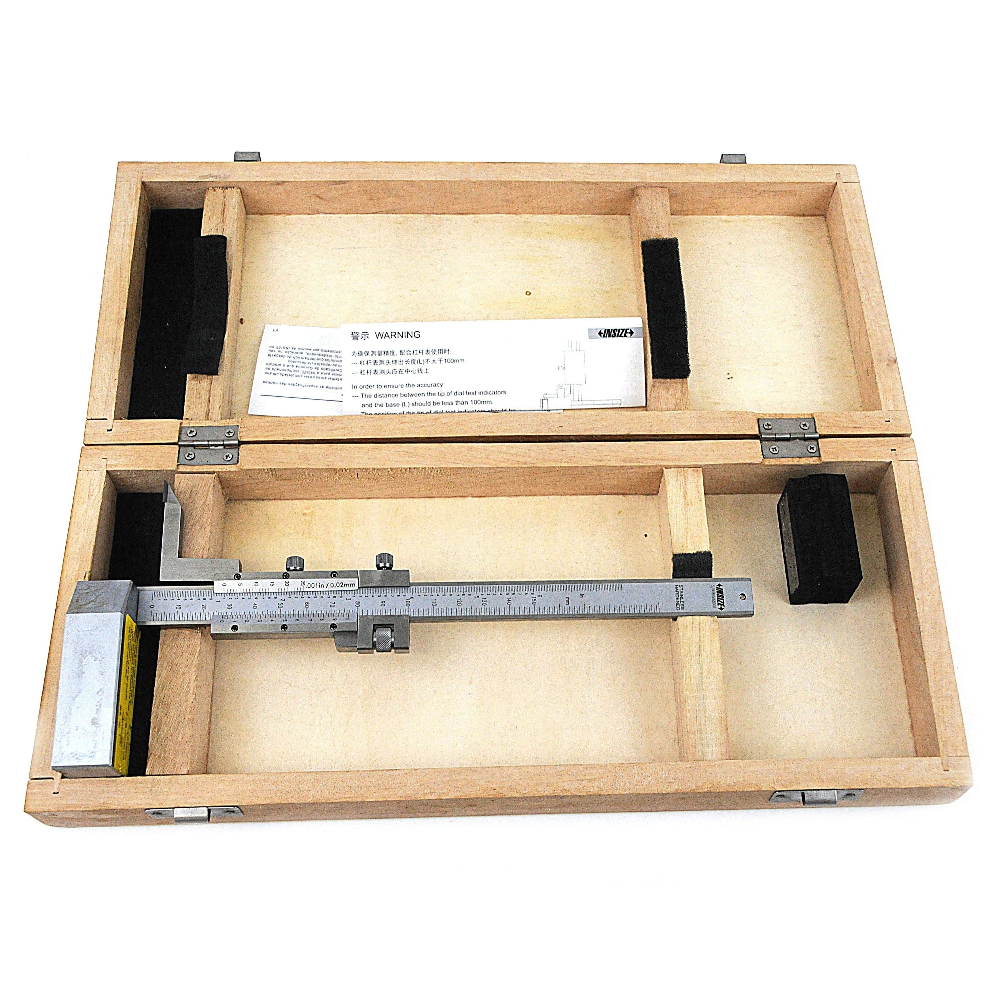 INSIZE Measuring Equipment Insize Mini Vernier Height Gauge 0-150mm / 0-6" Range Series 1253-150