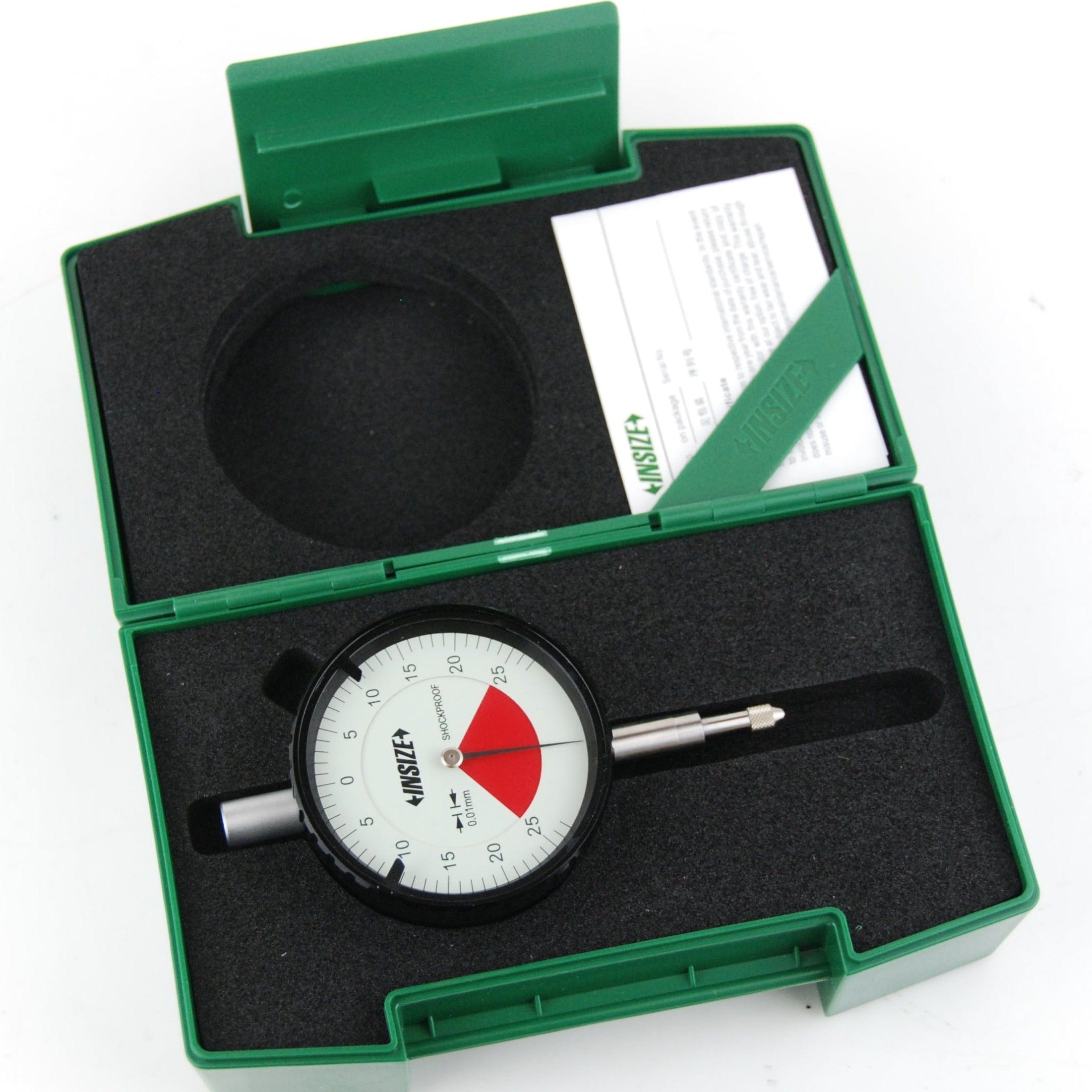 INSIZE Measuring Equipment Insize One Revolution Dial Indicator 0.5mm Range Series 2316-05