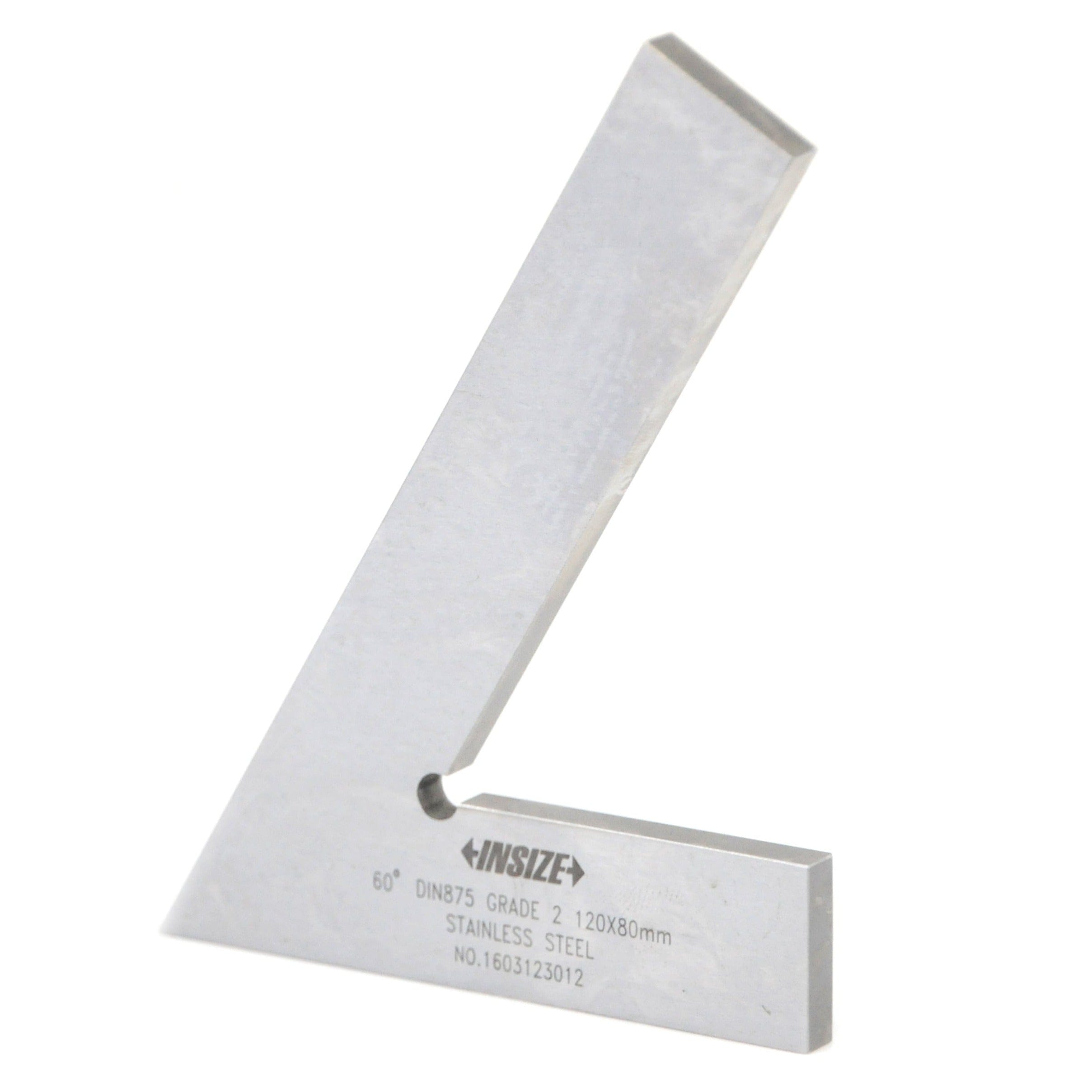 INSIZE Measuring Equipment Insize Range 60° Square 120 X 80mm Series 4760-1120