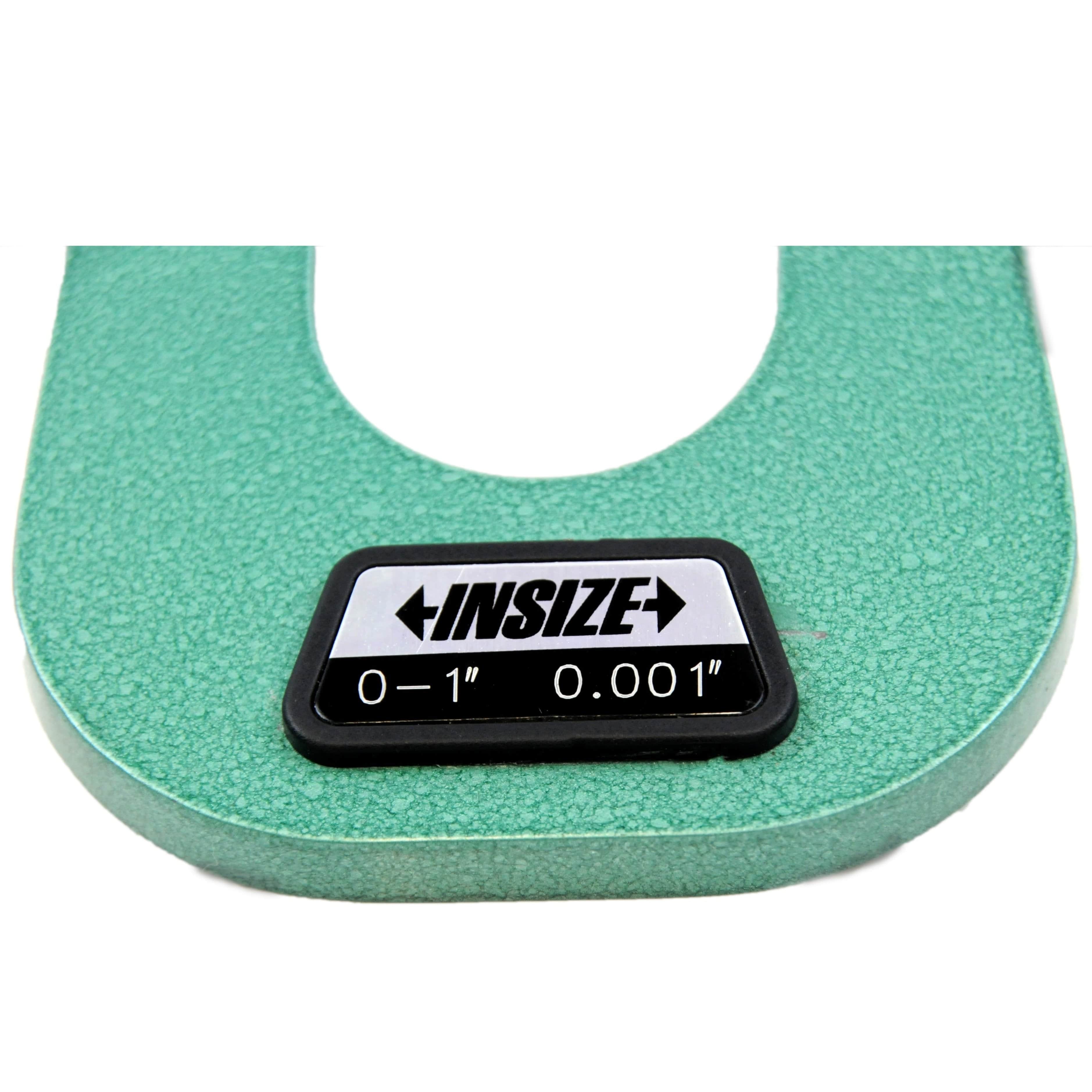 INSIZE Measuring Equipment Insize Sheet Metal Micrometer 0-1" Range Series 3263-1