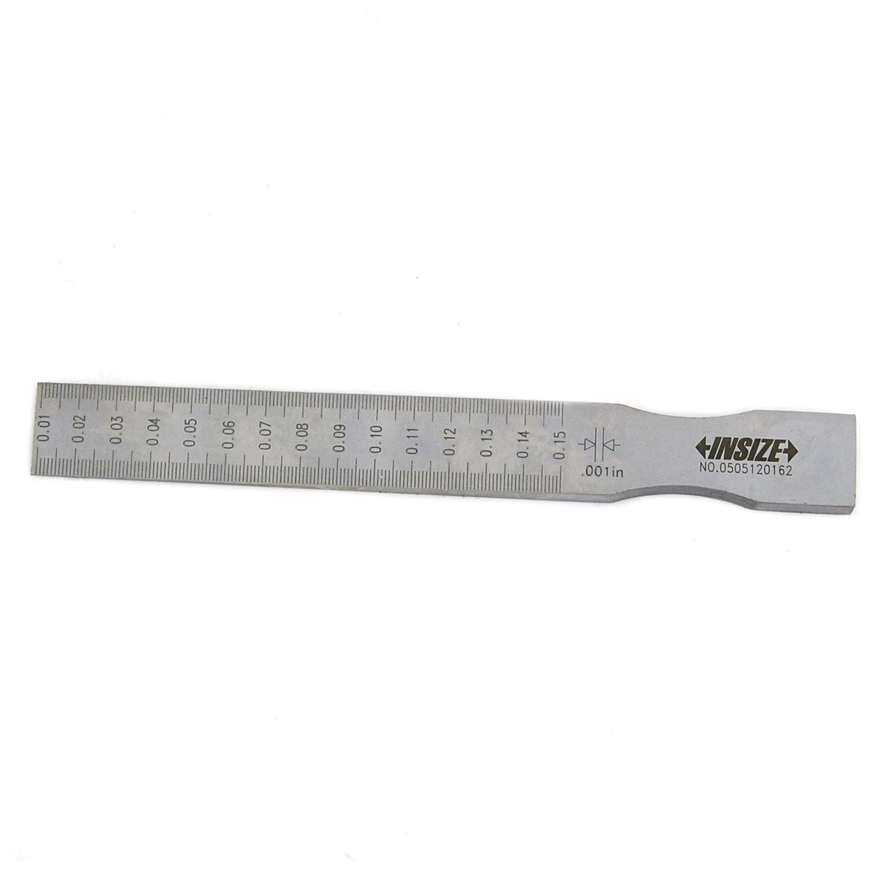 INSIZE Measuring Equipment Insize Taper Slot Gauge 0.01-0.15" Range Series 4630-1E