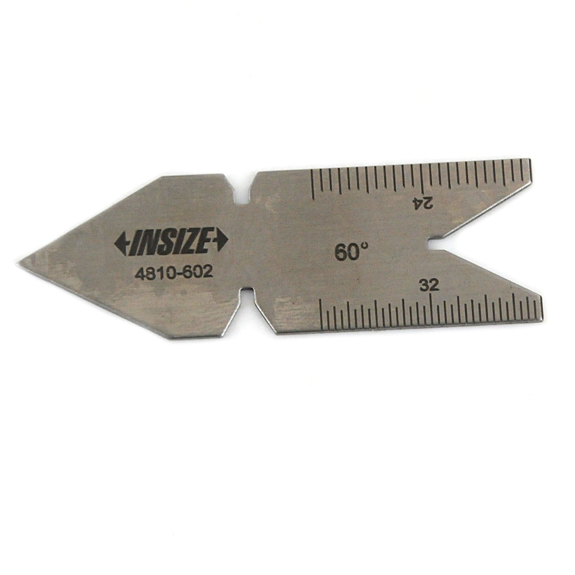 INSIZE Measuring Equipment Insize Thread Angle Gauge Unified 60° Range Series 4810-602