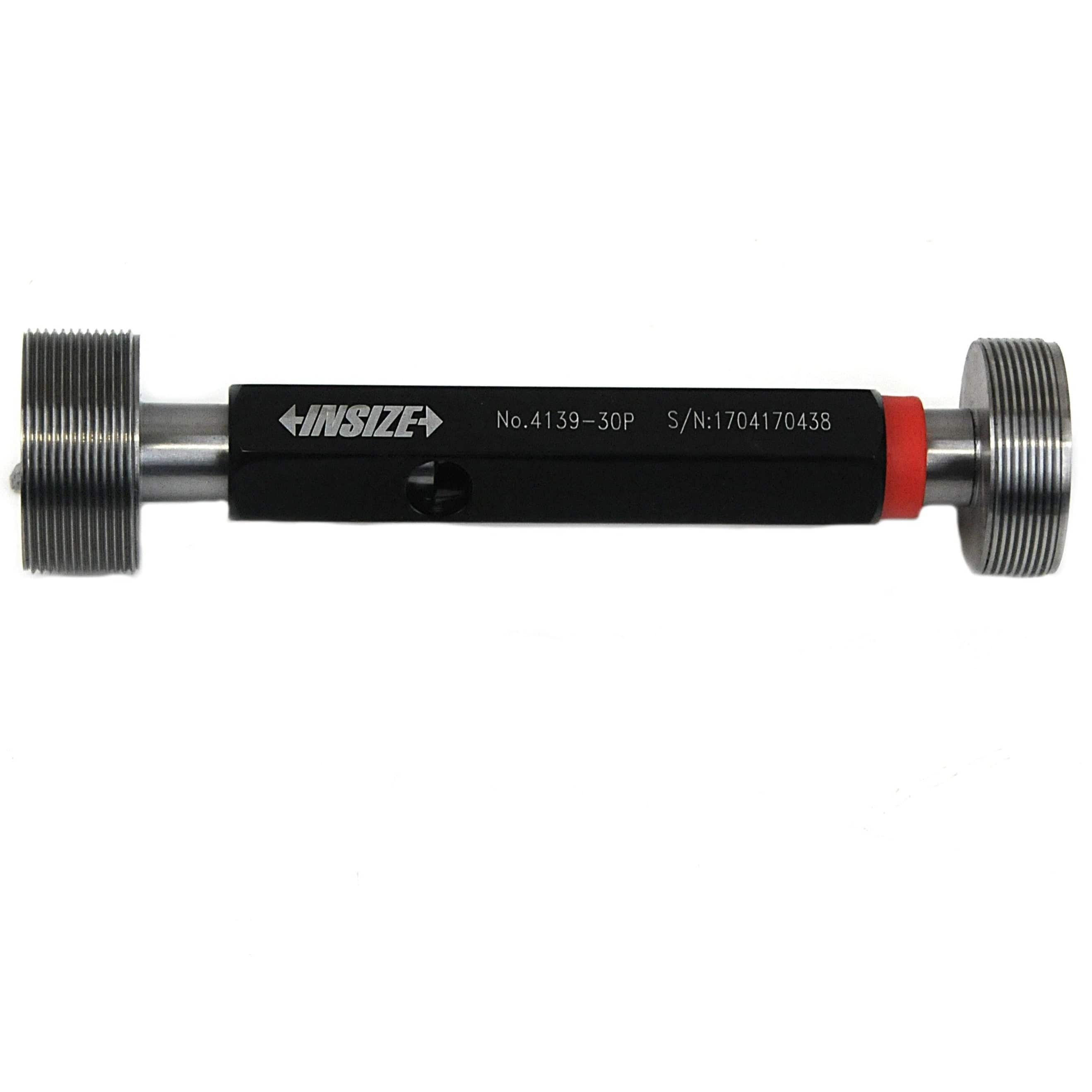 INSIZE Measuring Equipment Insize Thread GO NOGO Plug Gauge M30x1mm Series 4139-30P