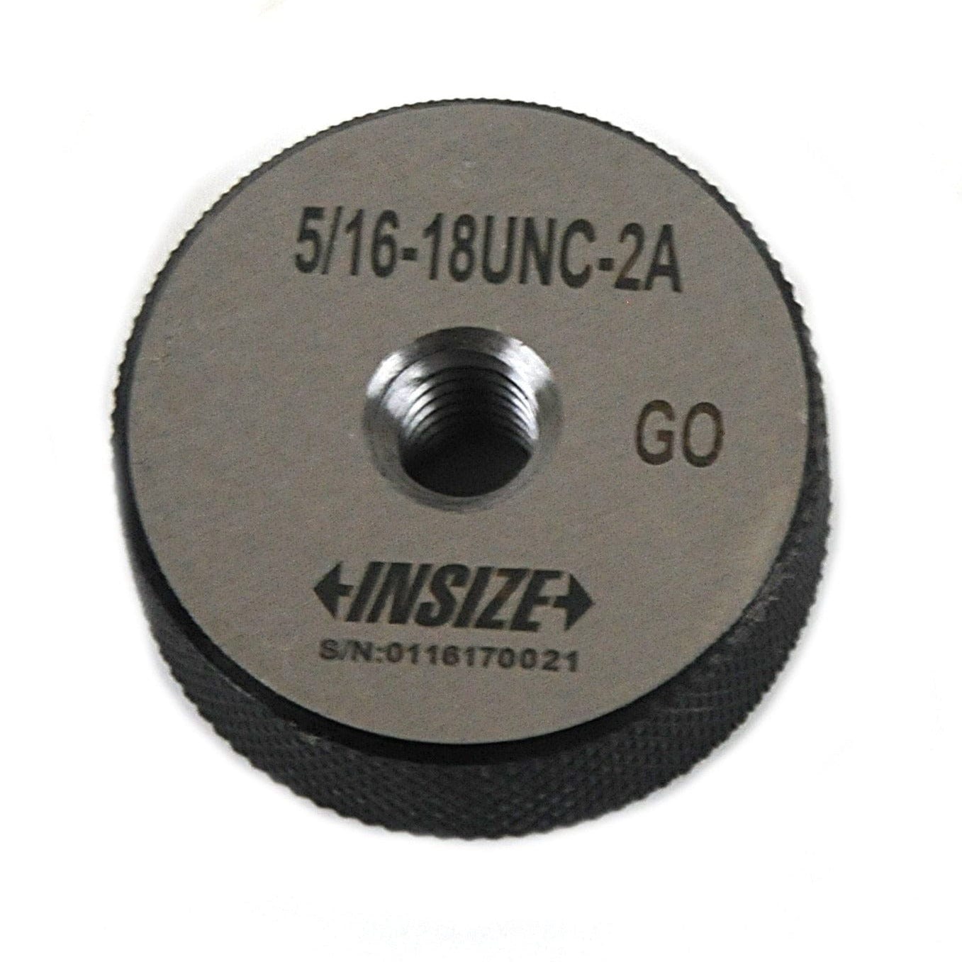 INSIZE Measuring Equipment Insize Thread GO Ring Gauge 5/16"-18 UNC Series 4121-5D1