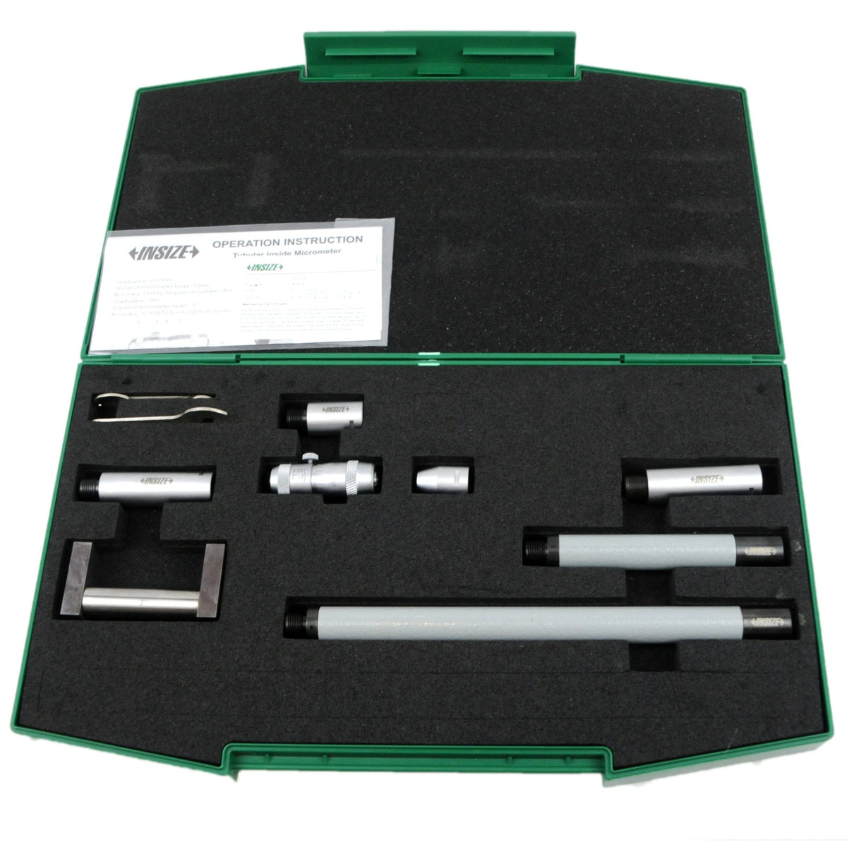 INSIZE Measuring Equipment Insize Tubular Inside Micrometer 2-20" Range Series 3222-20