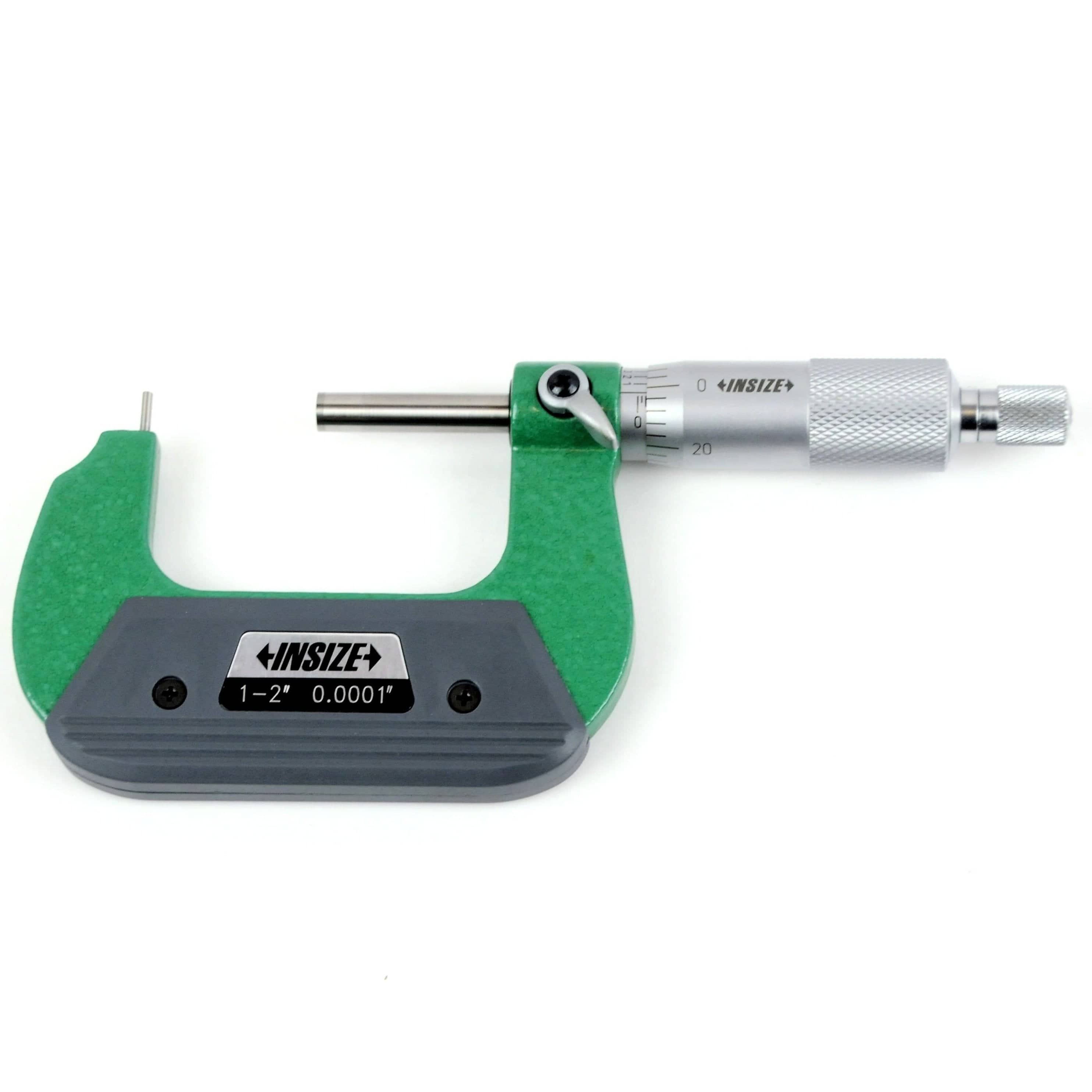 INSIZE Measuring Equipment Insize Type A Cylindrical Anvil Micrometer 1-2" Range Series 3261-2